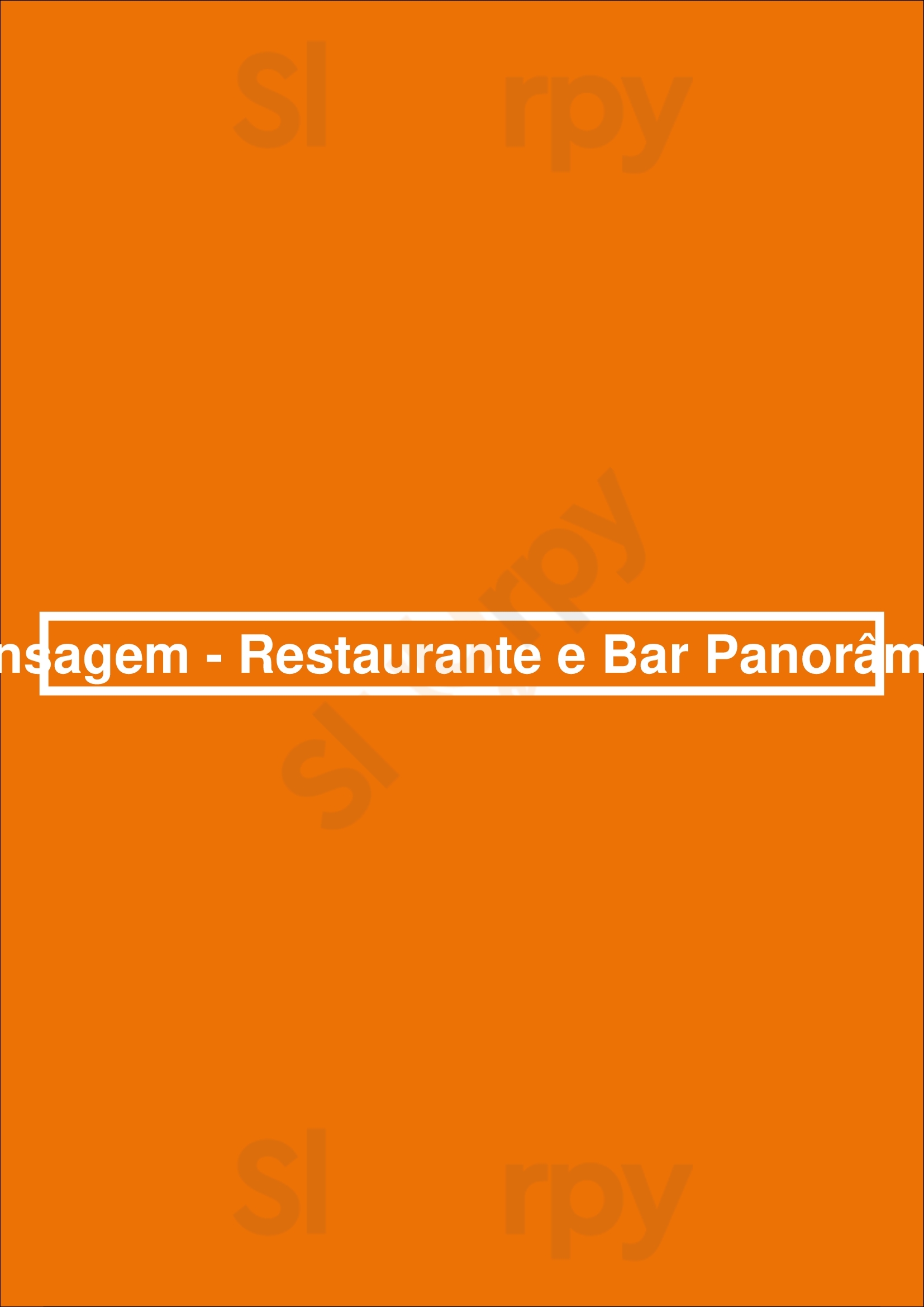 Mensagem - Restaurante E Bar Panorâmico Lisboa Menu - 1
