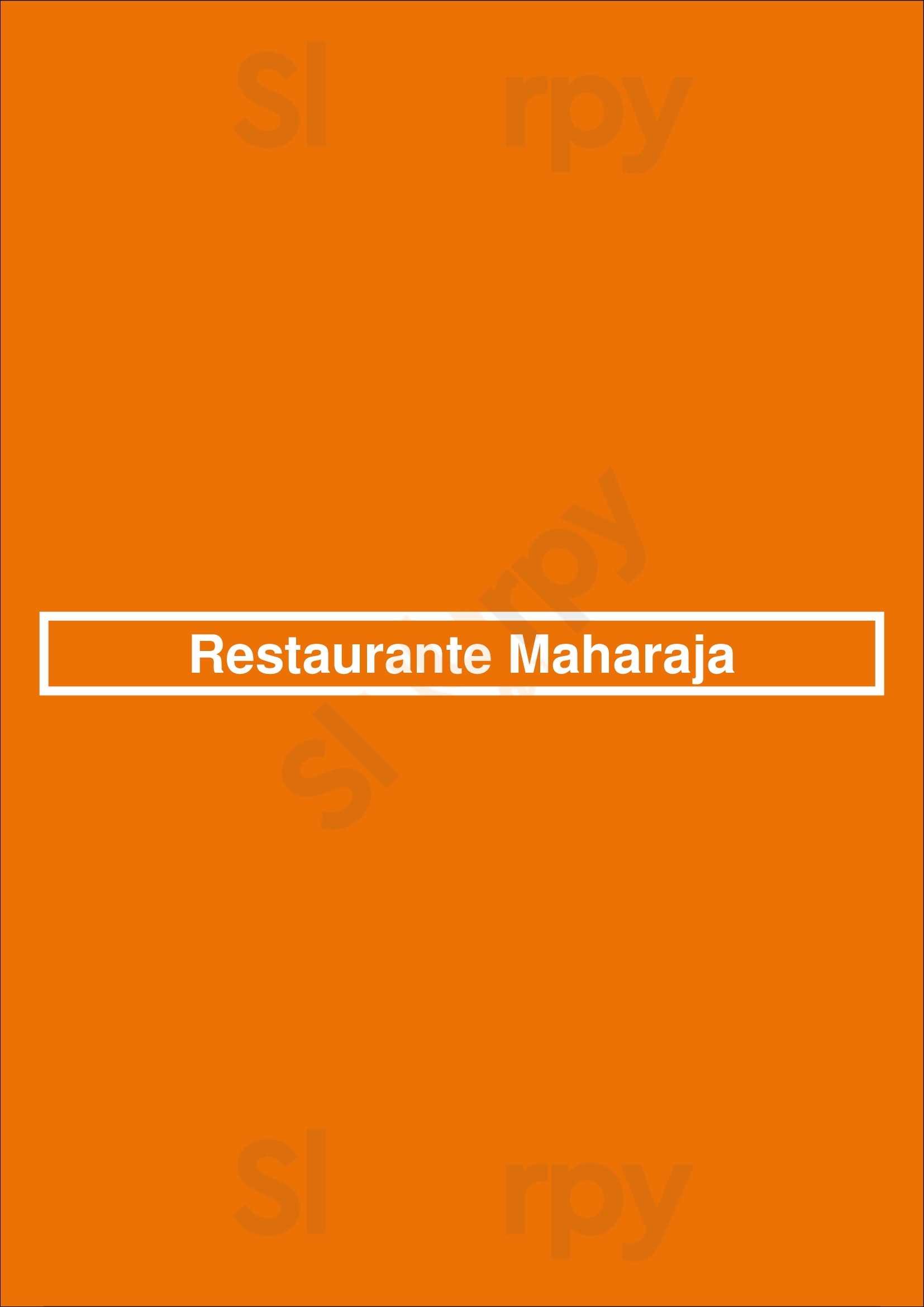 Restaurante Maharaja Lisboa Menu - 1