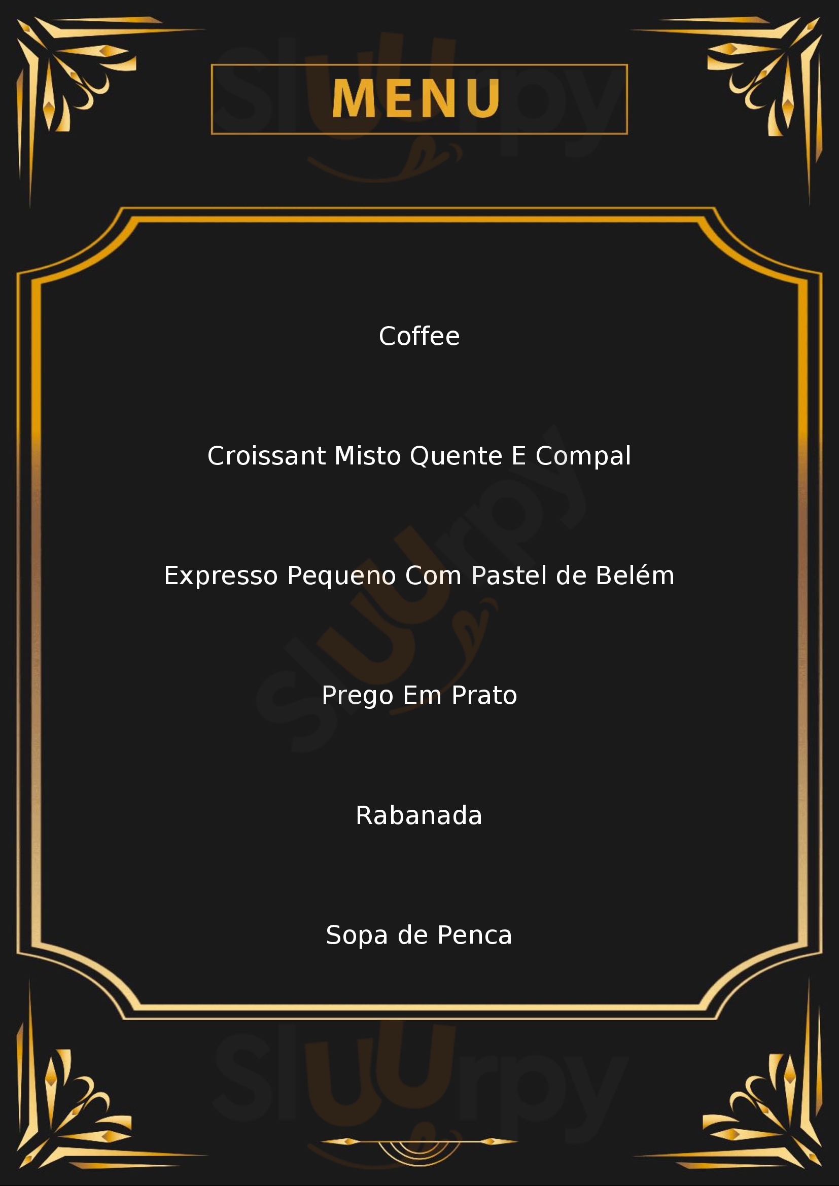 Café Gaveto Porto Menu - 1