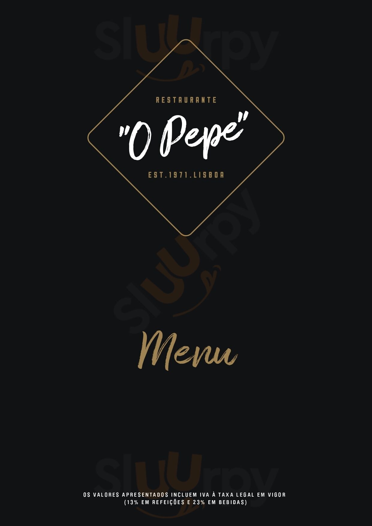 Restaurante O Pepe Lisboa Menu - 1