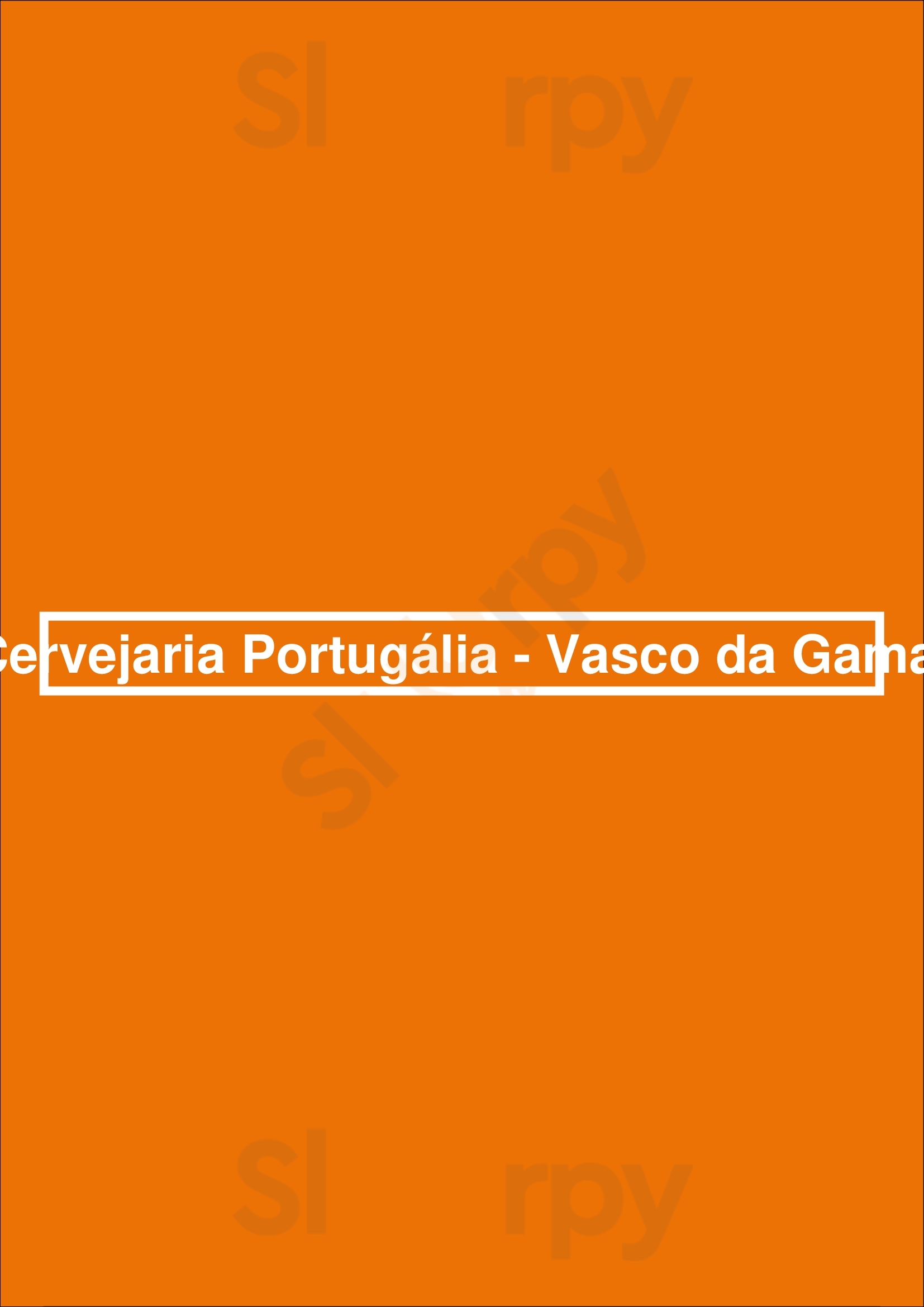 Portugália Cervejaria - Vasco Da Gama Lisboa Menu - 1