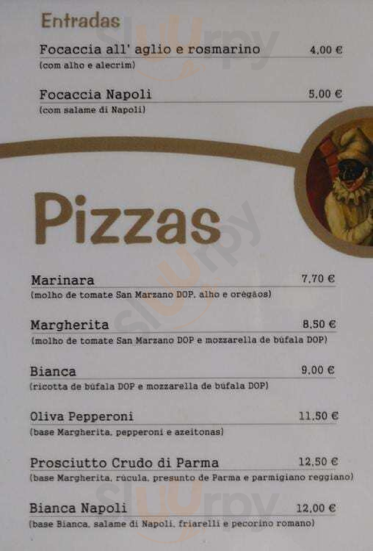 Pizzaria Mercato Di Napoli Lisboa Menu - 1
