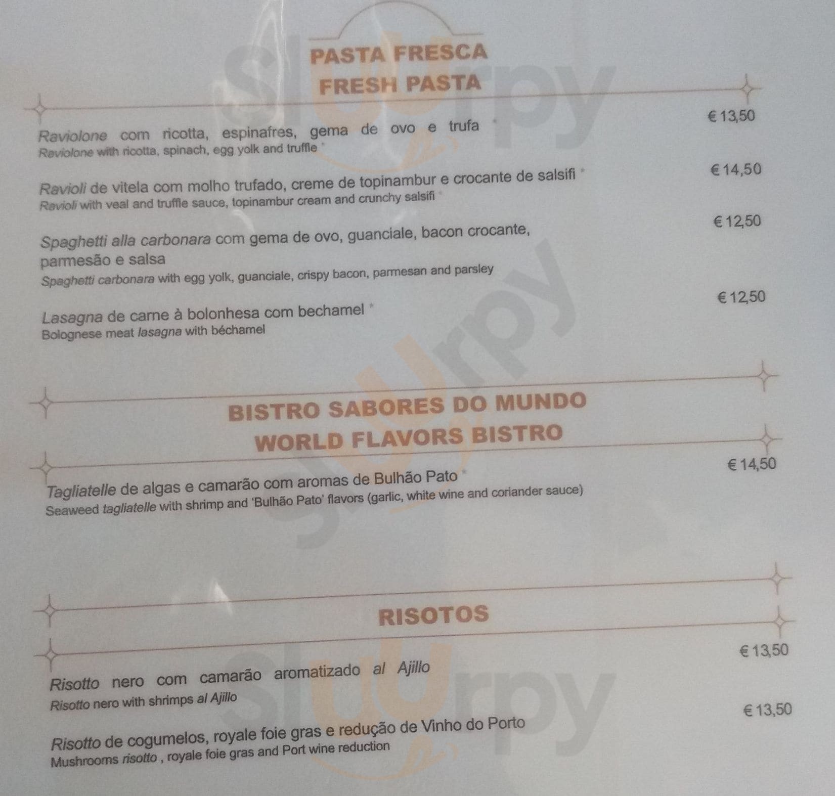 Mercantina Bistrô 37 Lisboa Menu - 1