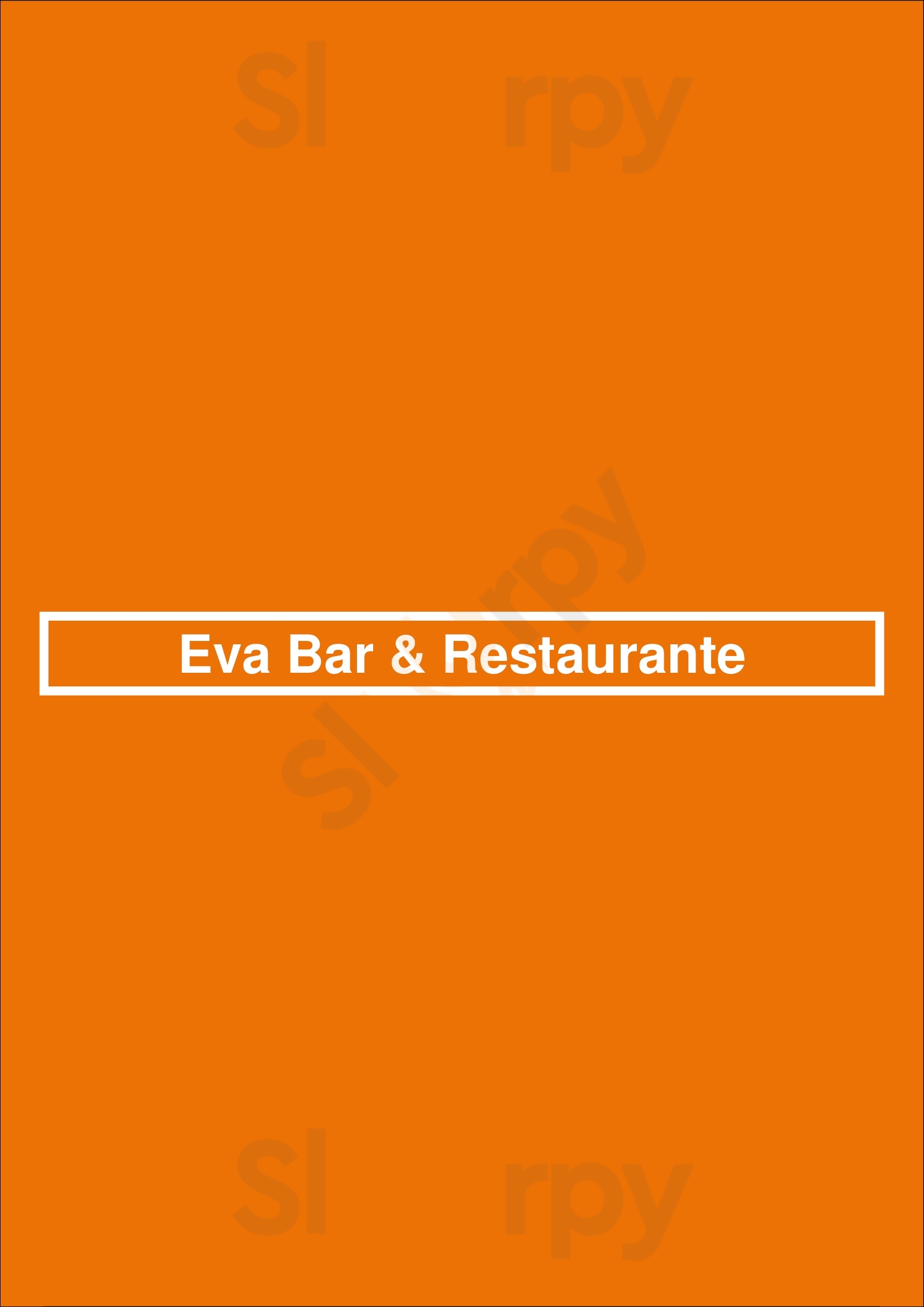Eva Restaurante Bar Lisboa Menu - 1