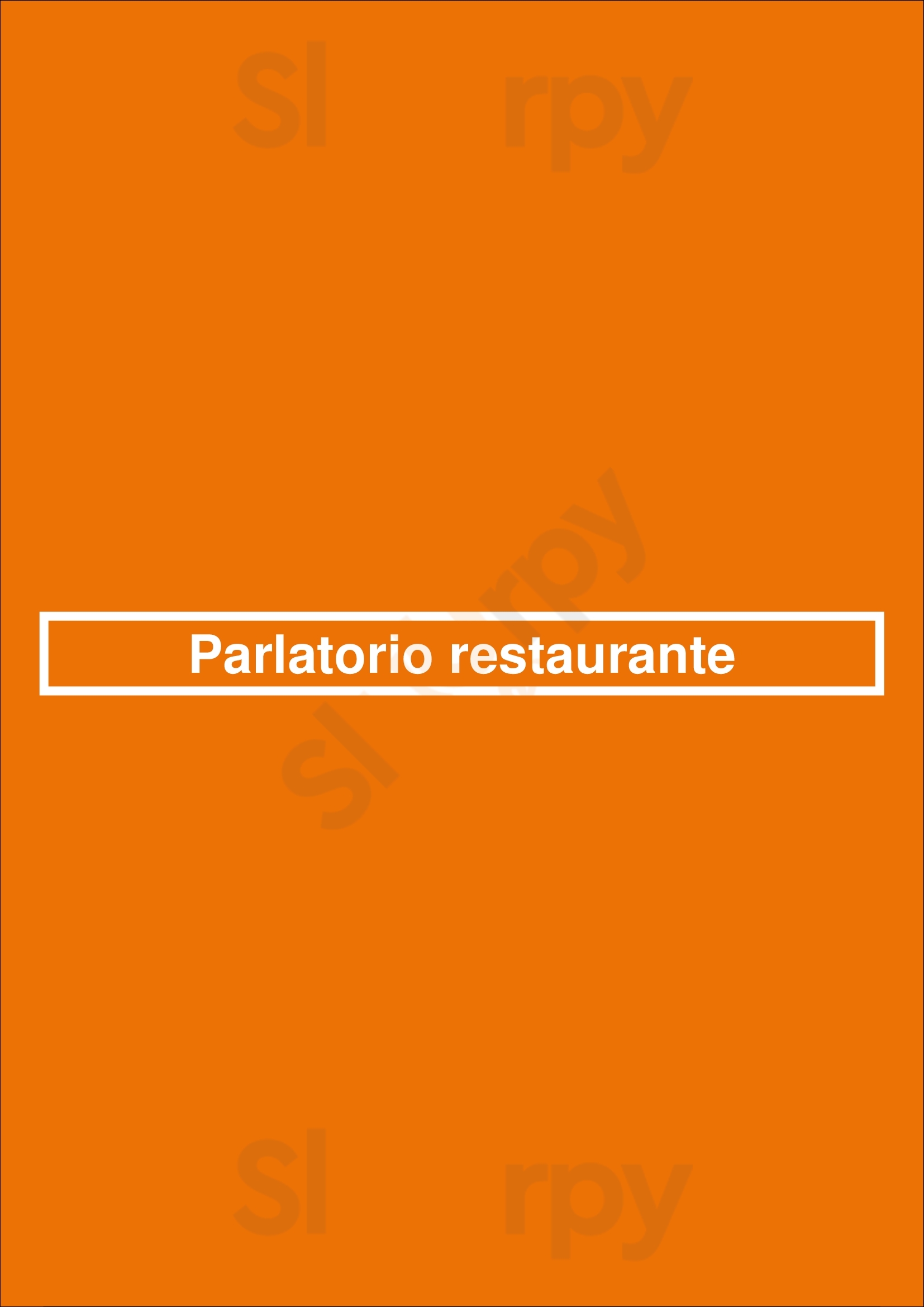 Parlatorio Restaurante Lisboa Menu - 1