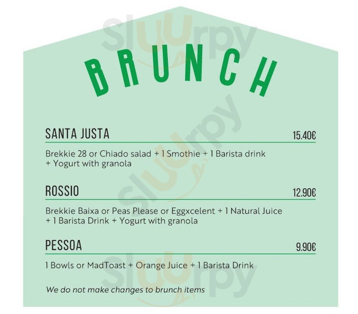 Green Coffee Lisboa Menu - 1