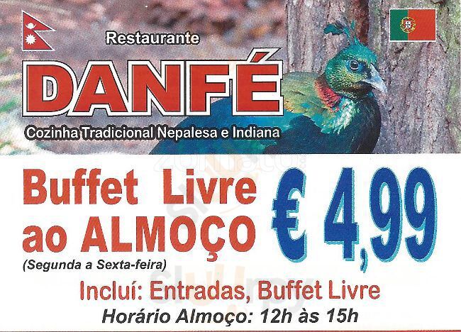 Restaurante Danfe Lisboa Menu - 1