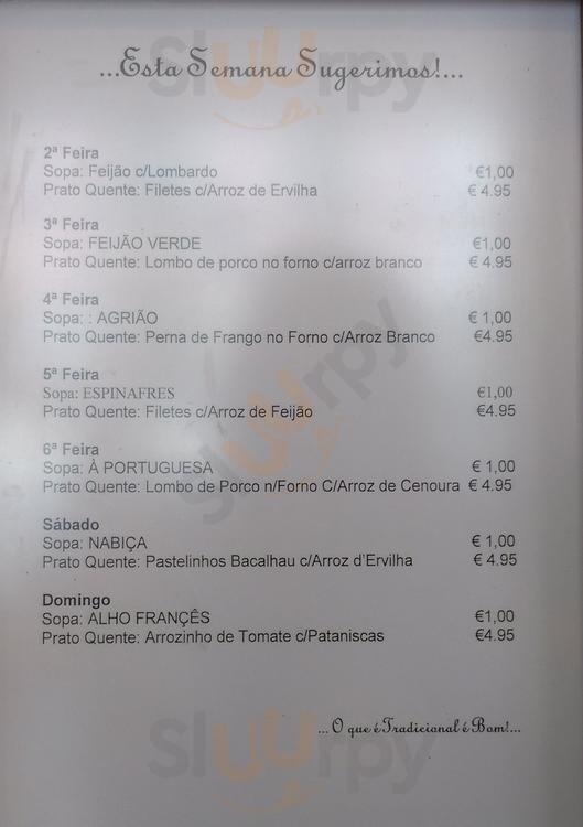 Botica Do Cafe Lisboa Menu - 1