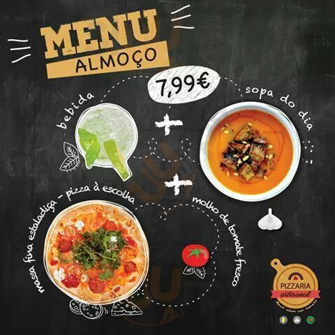 Pizzaria Artesanal Azeit'alhos Com Tomate Lisboa Menu - 1