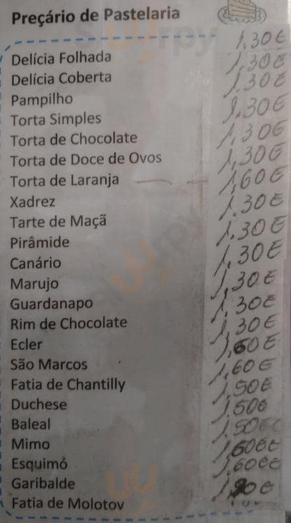 Alva Lisboa Menu - 1
