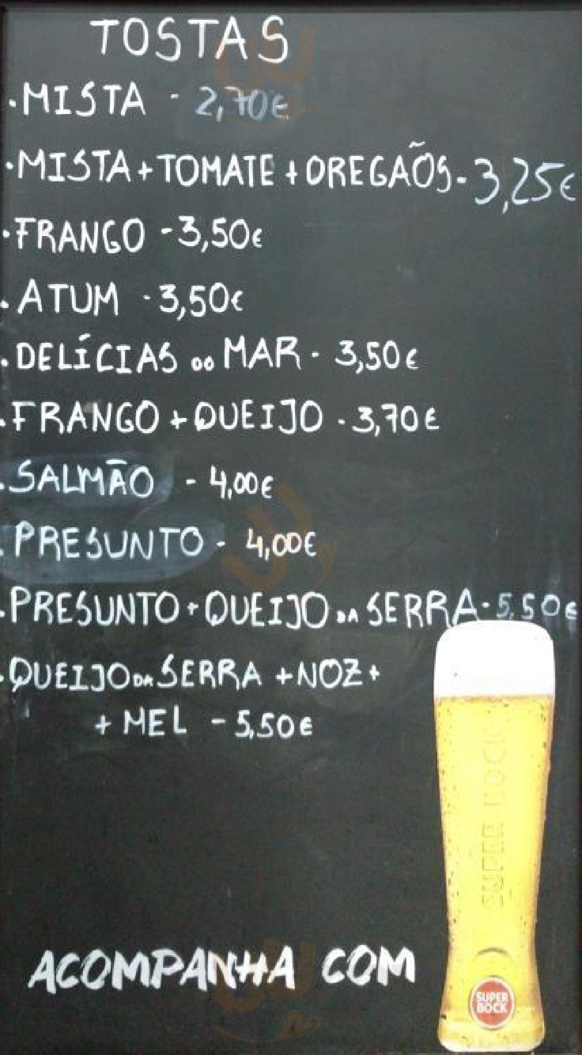 Pastelaria Dom Giovanni Lisboa Menu - 1