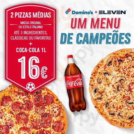Domino's Pizza Lisboa Menu - 1