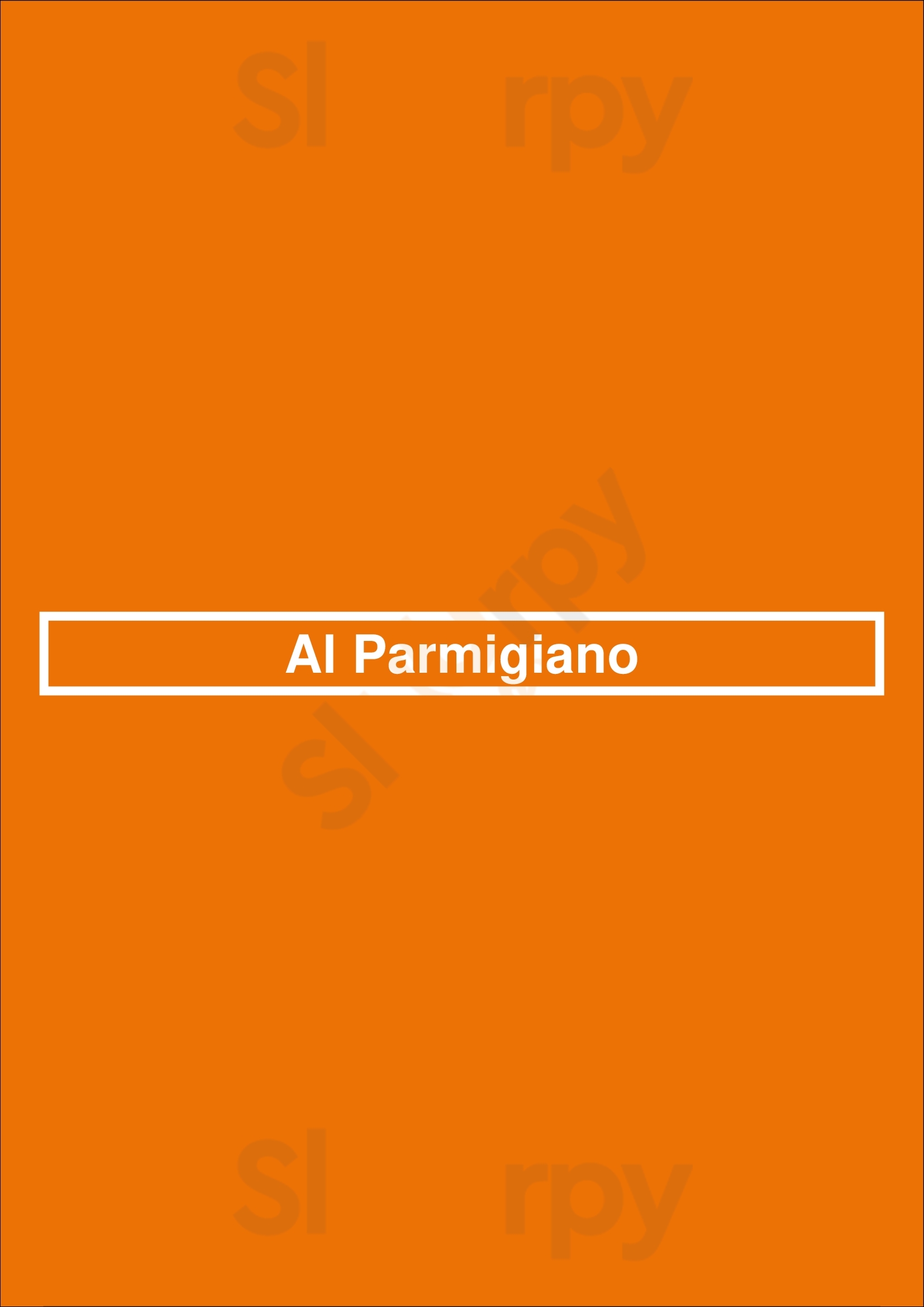 Al Parmigiano Lisboa Menu - 1