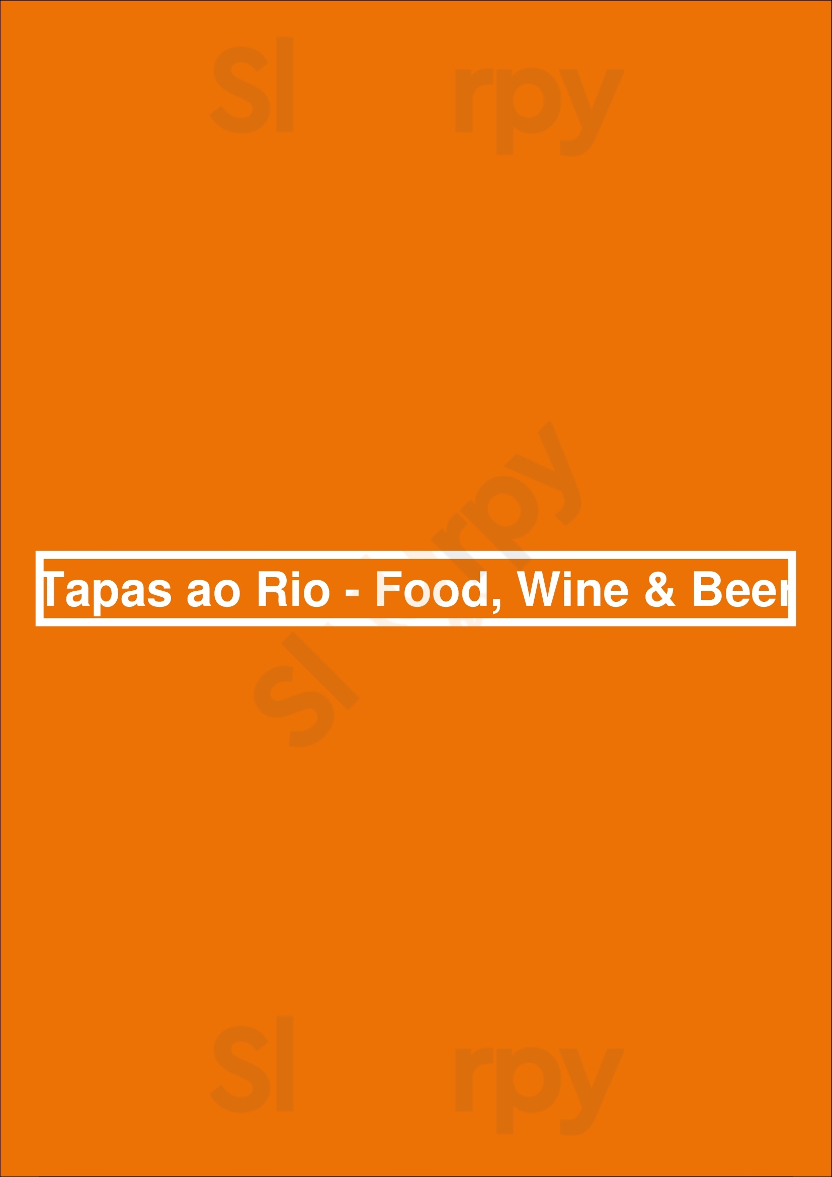 Tapas Ao Rio - Food, Wine & Beer Seixal Menu - 1
