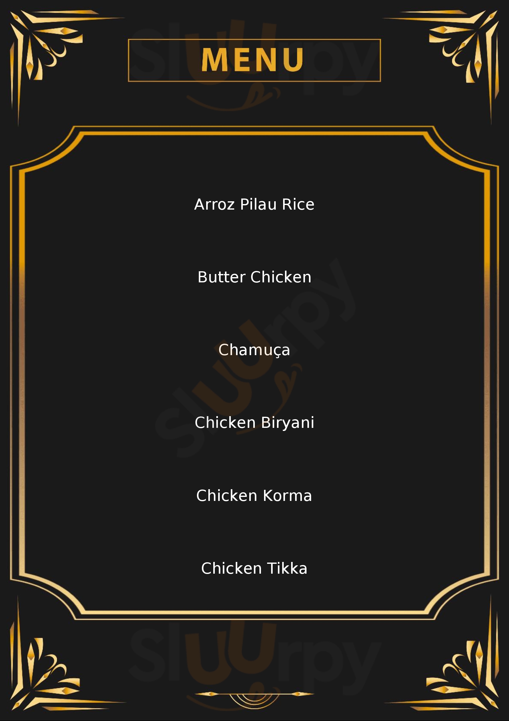 Indian Curry House Porches Menu - 1