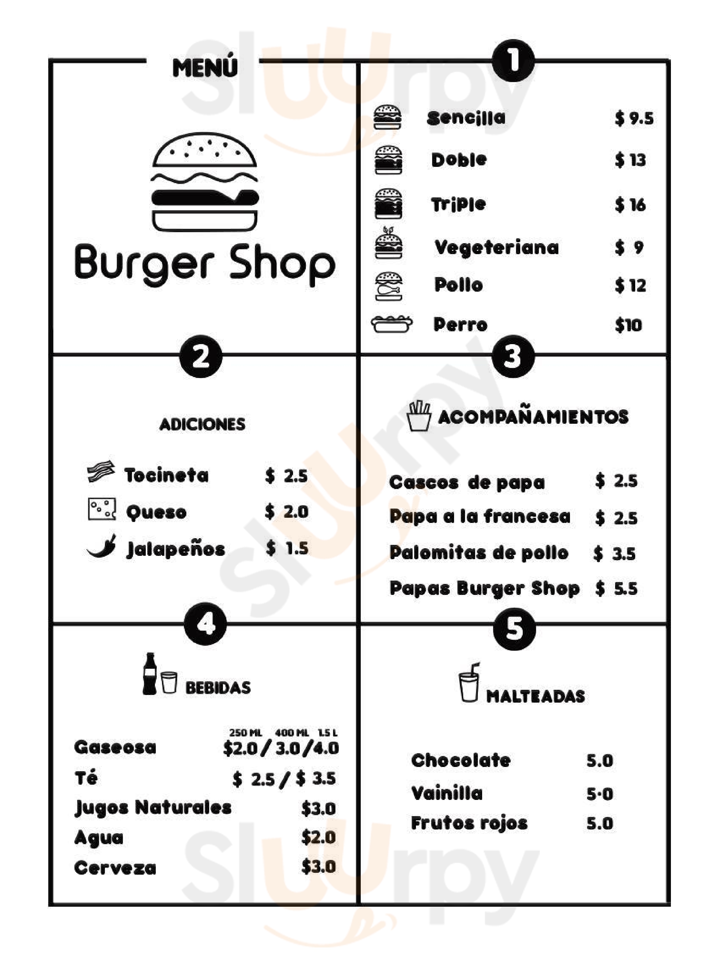 Burger Stop Tunja Menu - 1