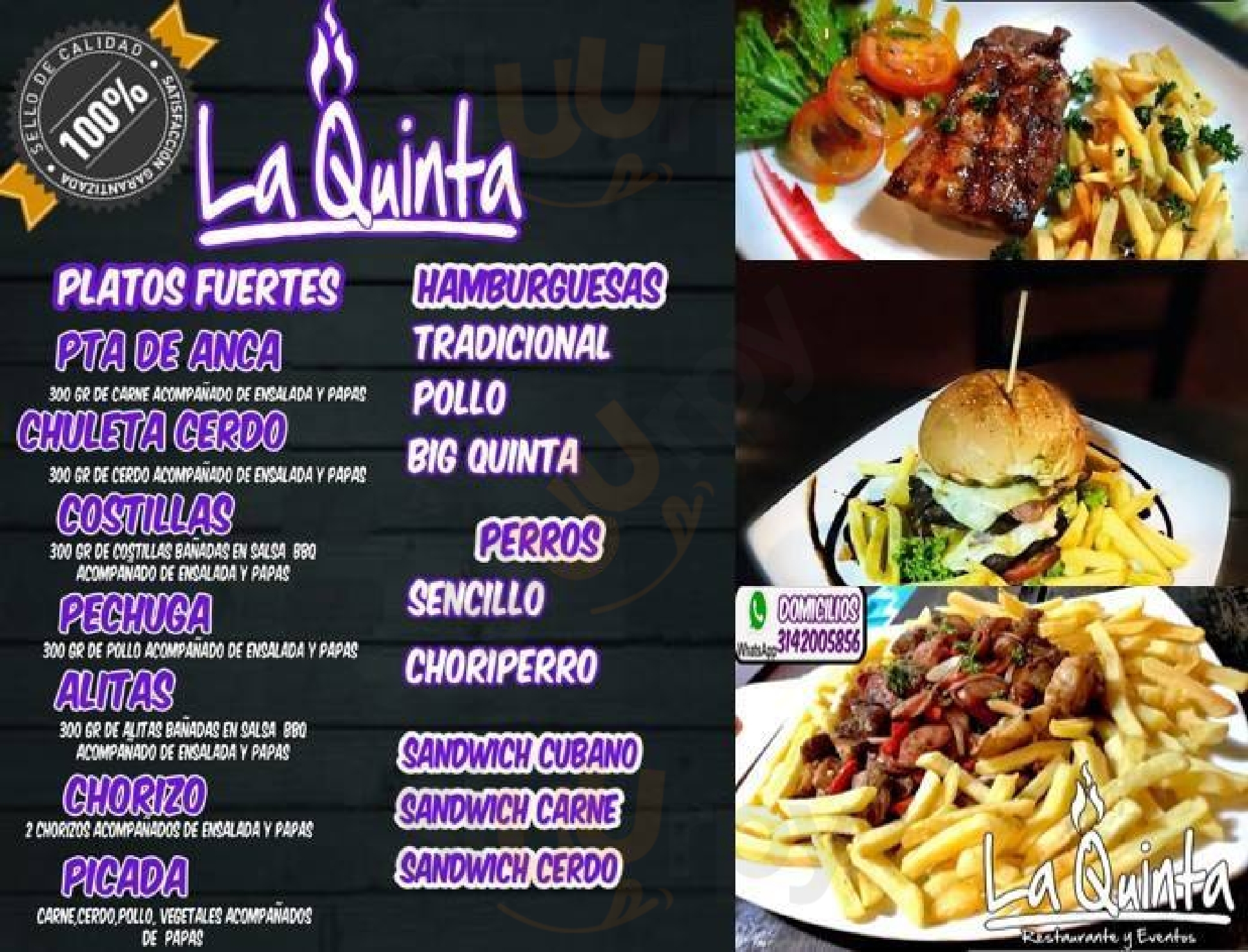 La Quinta Restaurante Y Eventos Leticia Menu - 1
