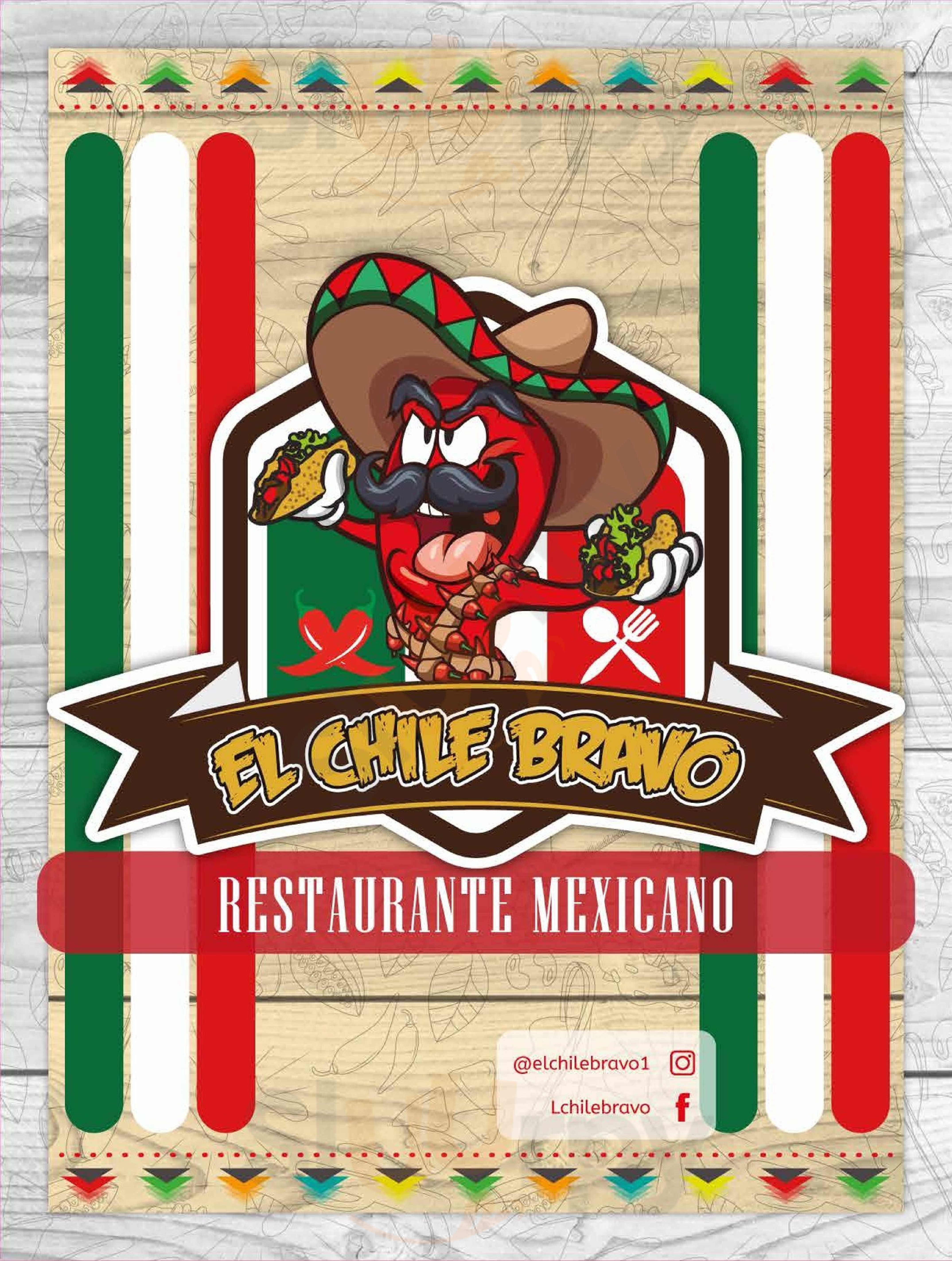 El Chile Bravo , Restaurante Mexicano. Caldas Menu - 1