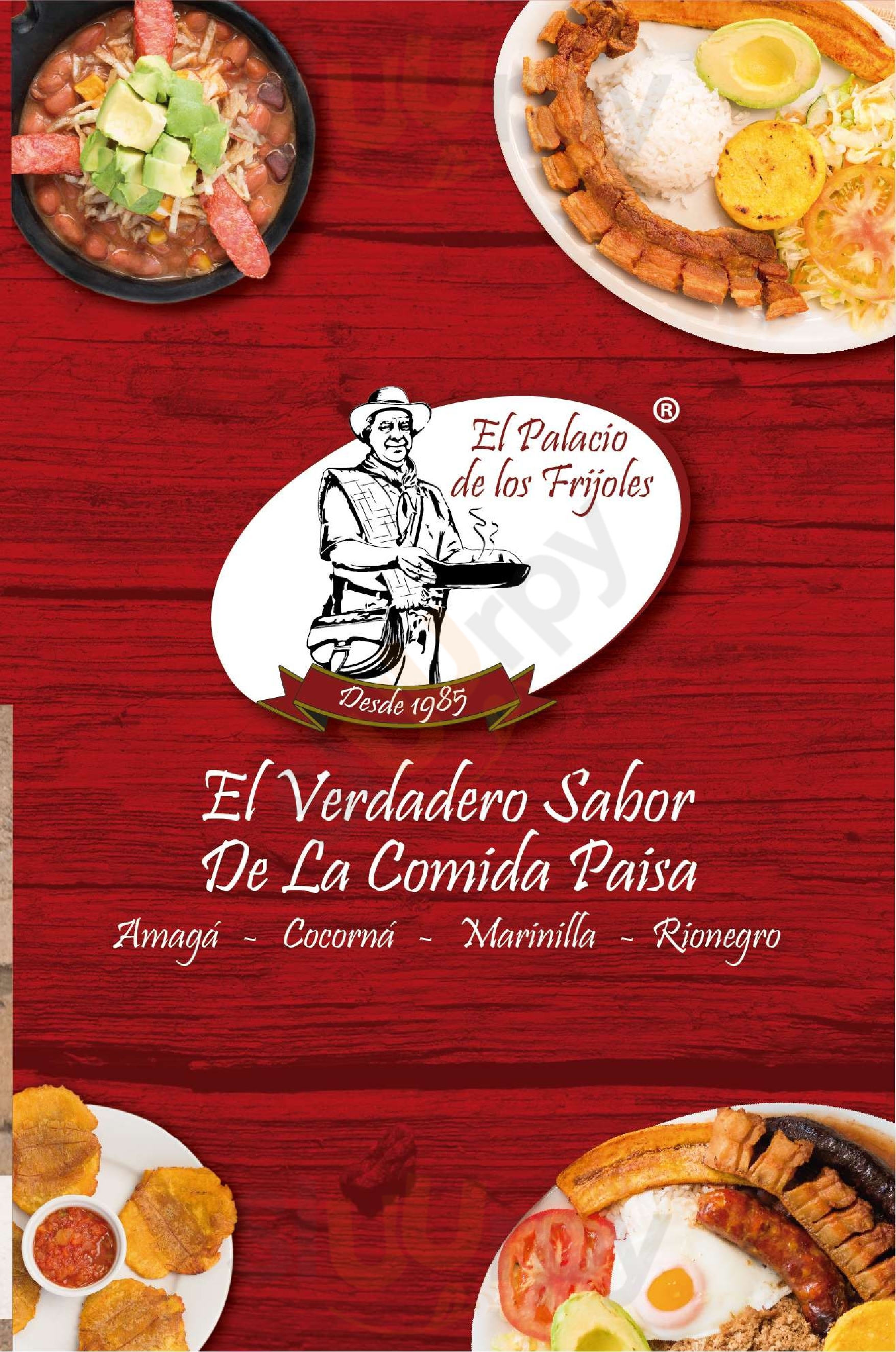 El Palacio De Los Frijoles Cocorná Menu - 1