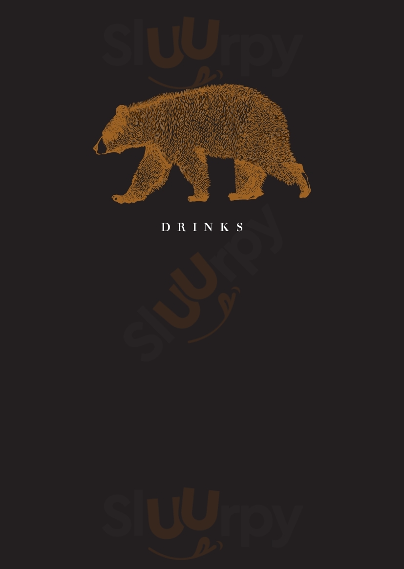 Black Bear Bogotá Menu - 1