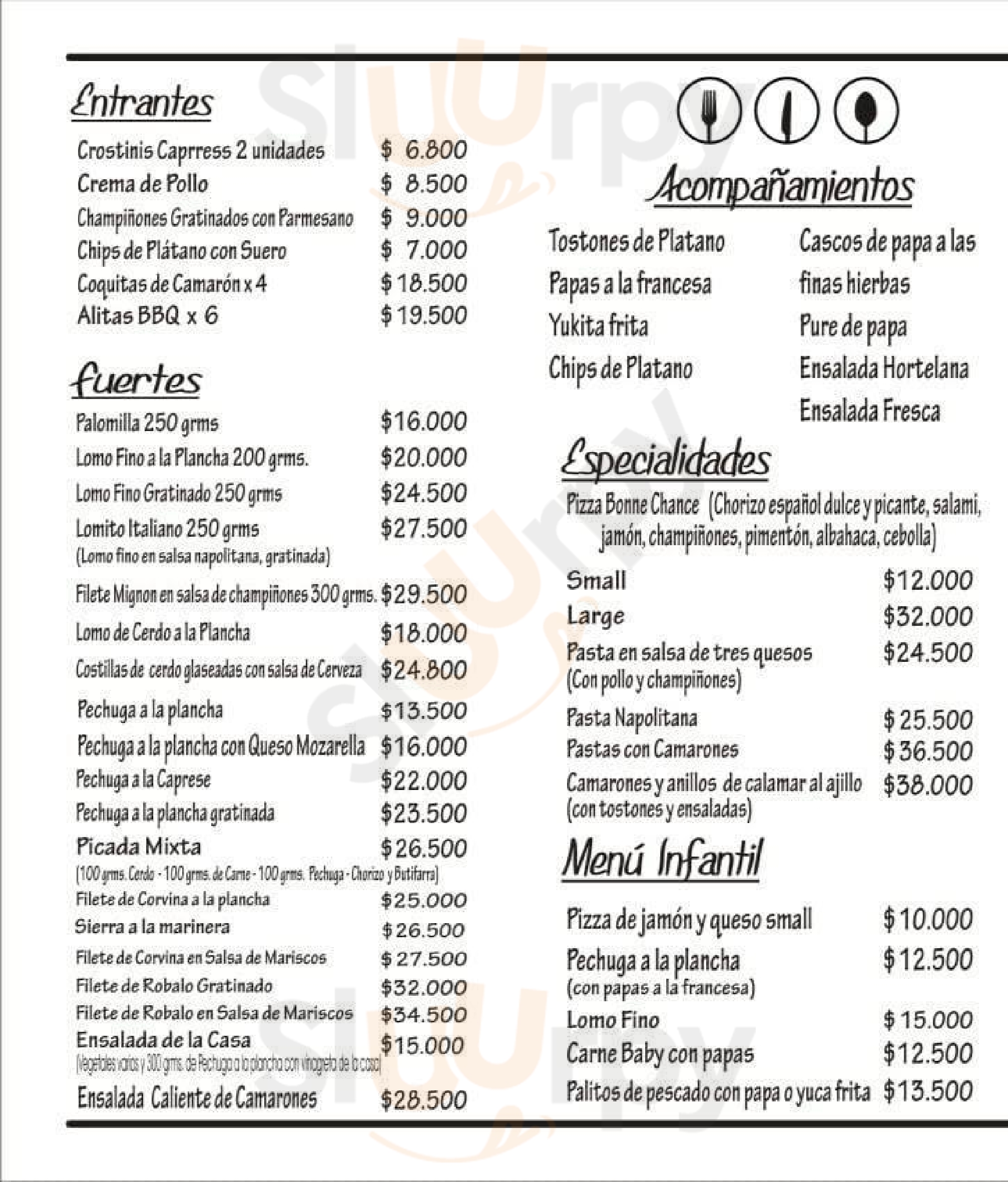 Casa De Eventos Y Restaurante Le Gourmet Cartagena Menu - 1