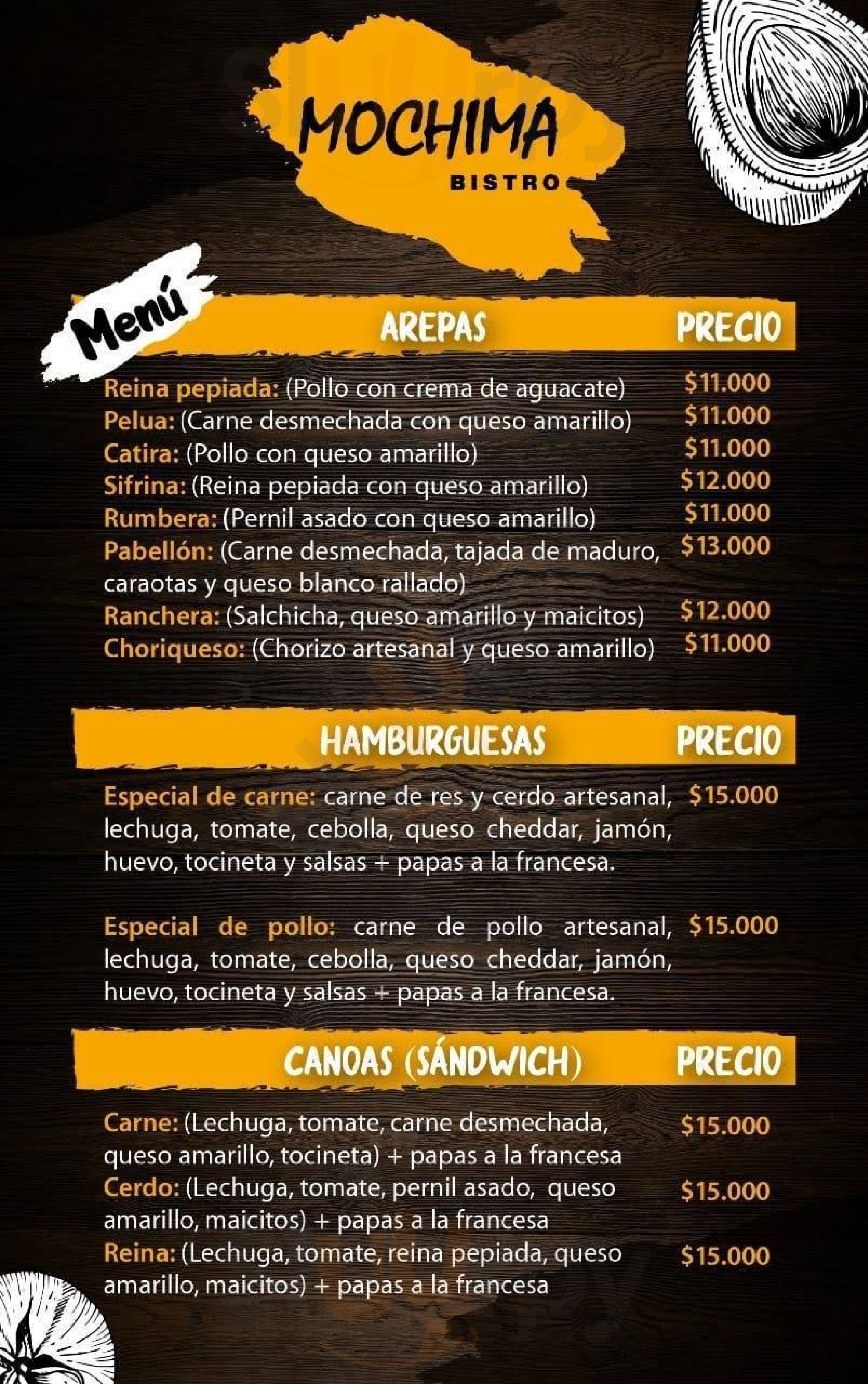Mochima Bistro Medellín Menu - 1