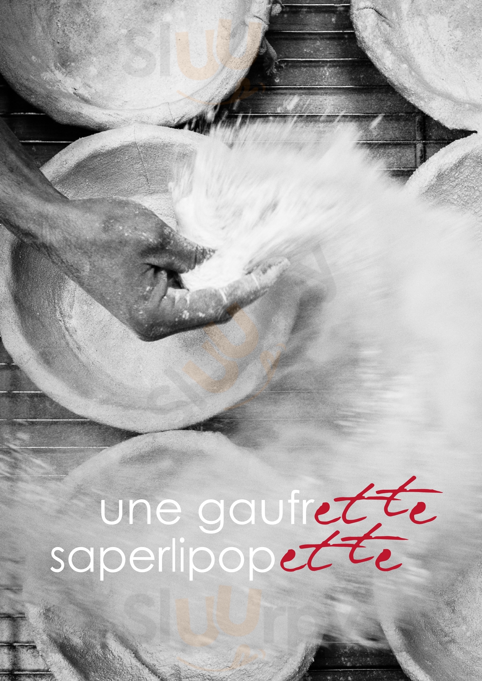 Une Gaufrette Saperlipopette Liège Menu - 1