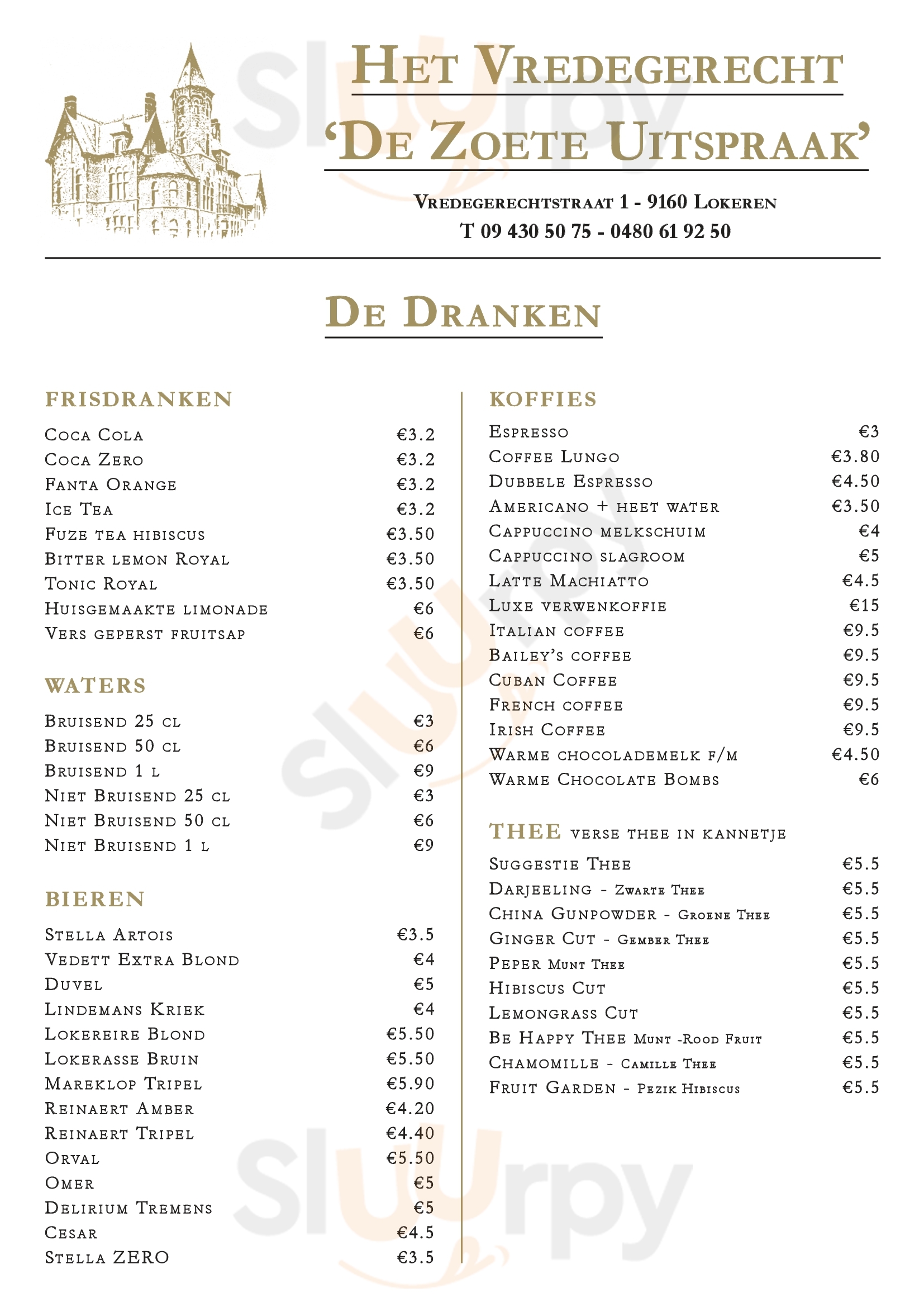 Het Vredegerecht De Zoete Uitspraak Lokeren Menu - 1