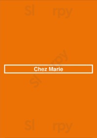 Chez Marie menu