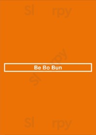 Be Bo Bun