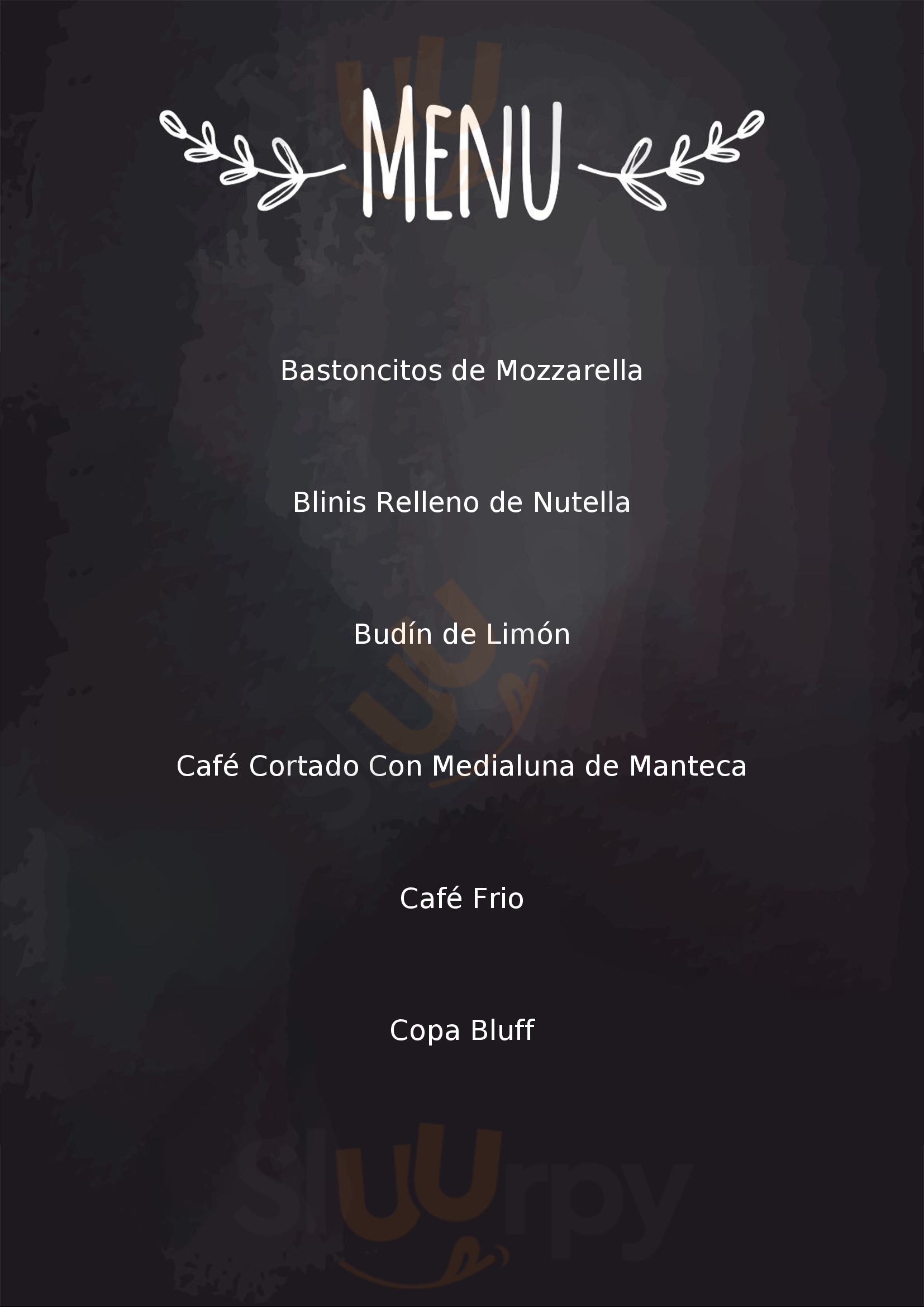 The Bluff Coffee Resto Mar del Plata Menu - 1