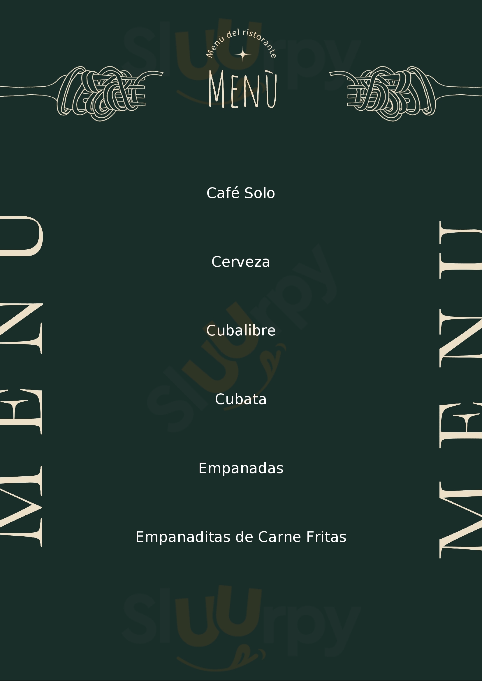 Anton Cafe Bar San Pedro Menu - 1