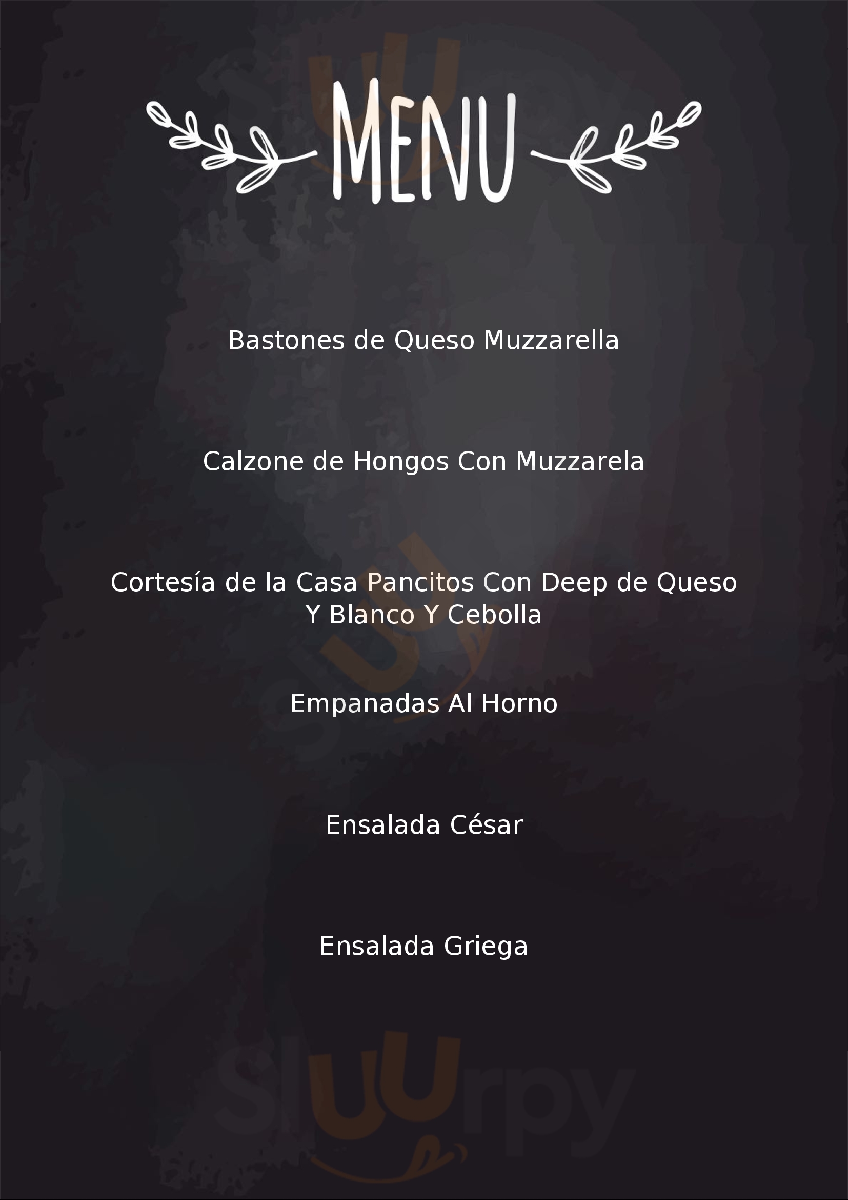 Genaro Pizza San Martín de los Andes Menu - 1