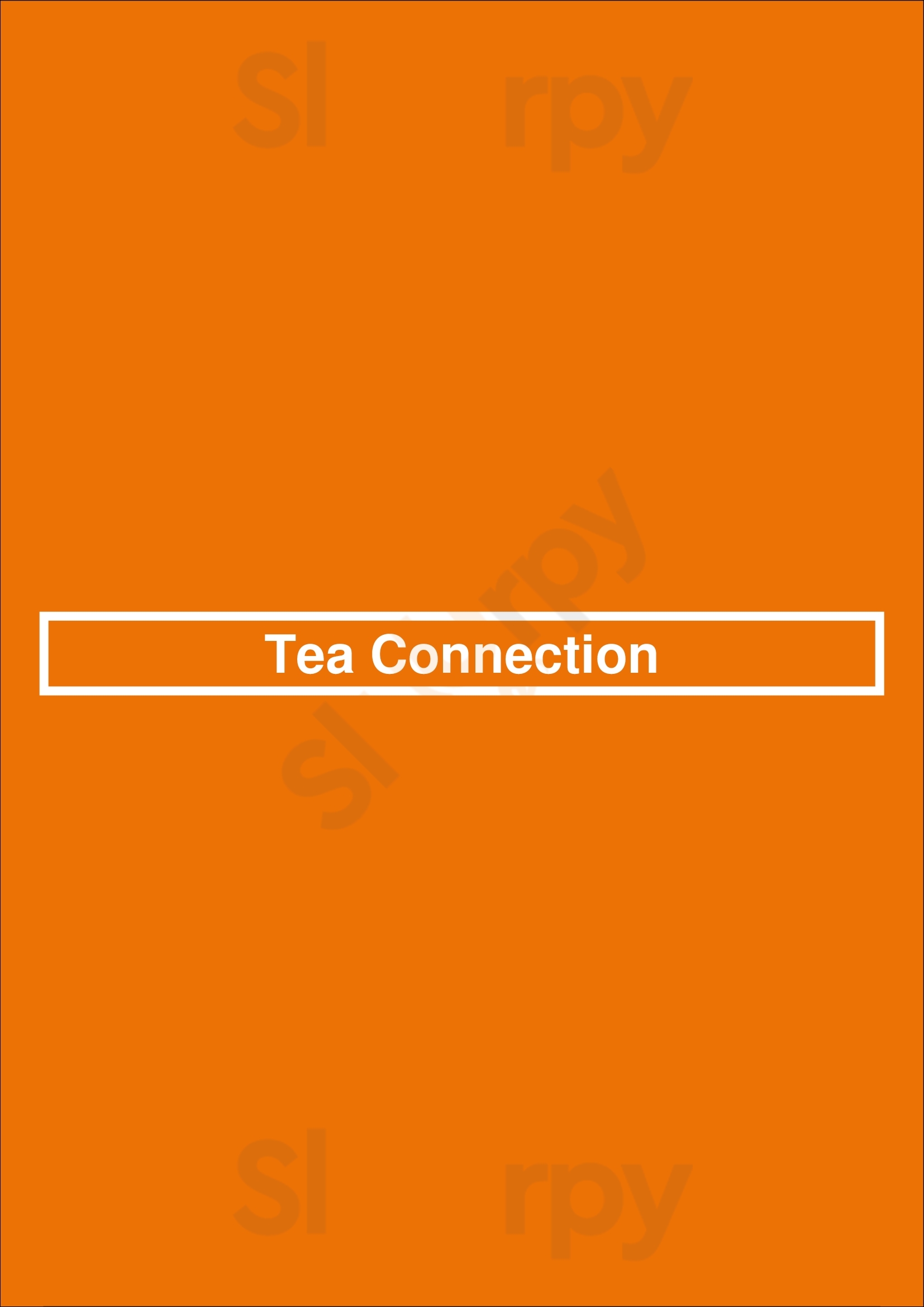 Tea Connection Buenos Aires Menu - 1