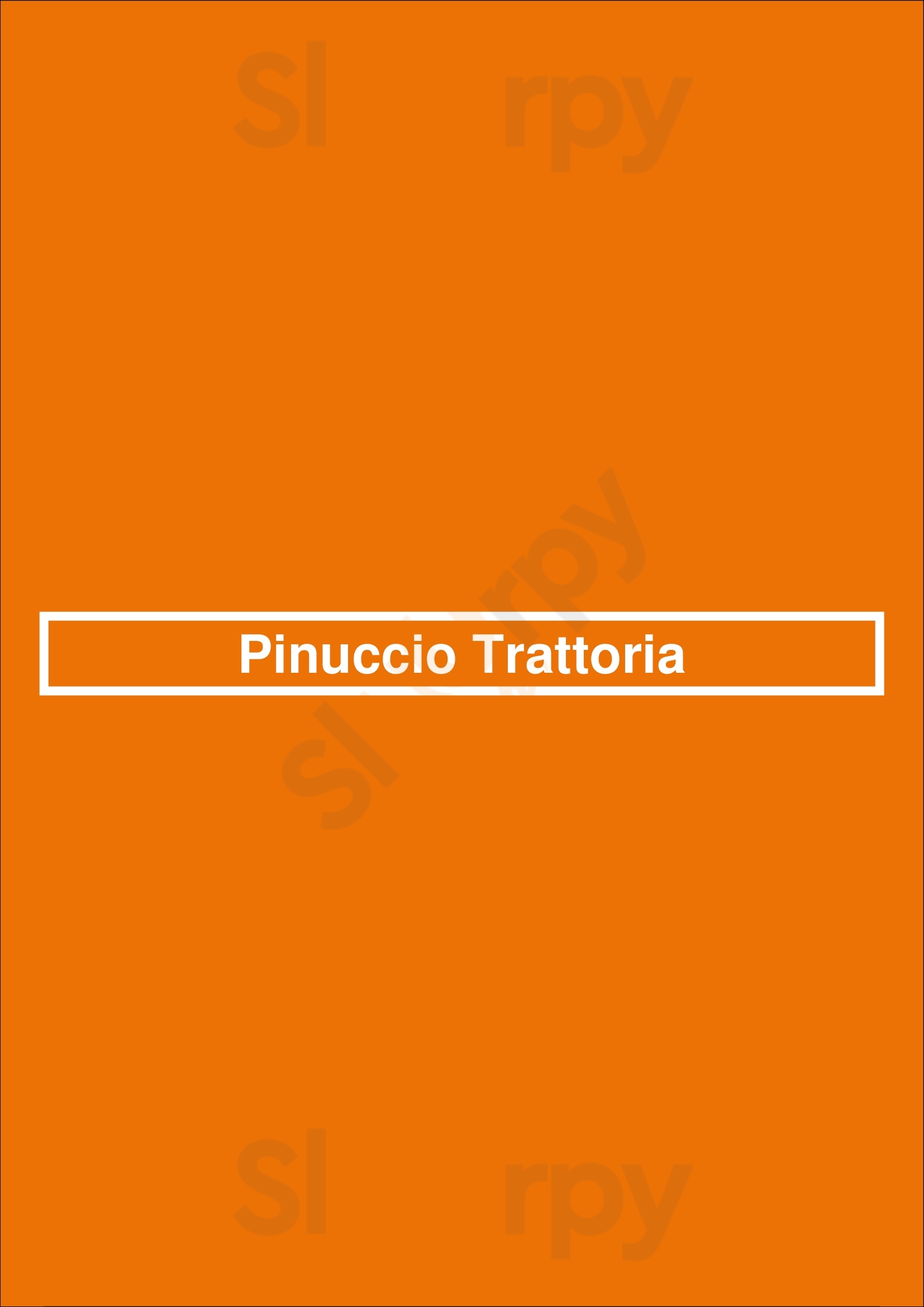Pinuccio Trattoria Buenos Aires Menu - 1