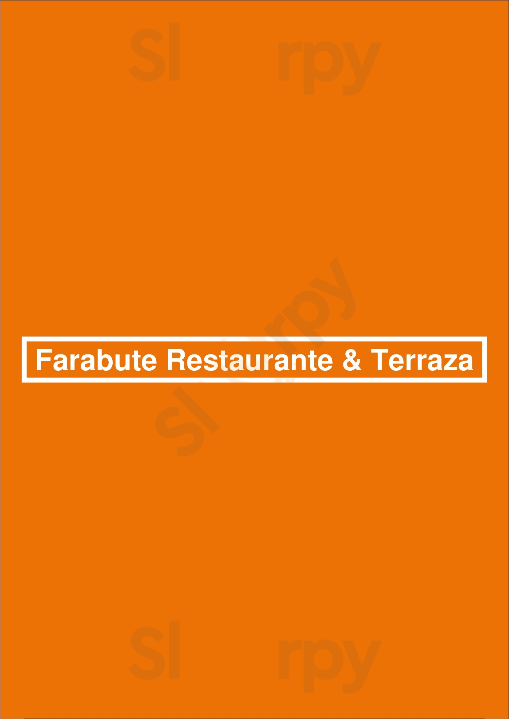 Farabute Restaurante & Terraza Buenos Aires Menu - 1