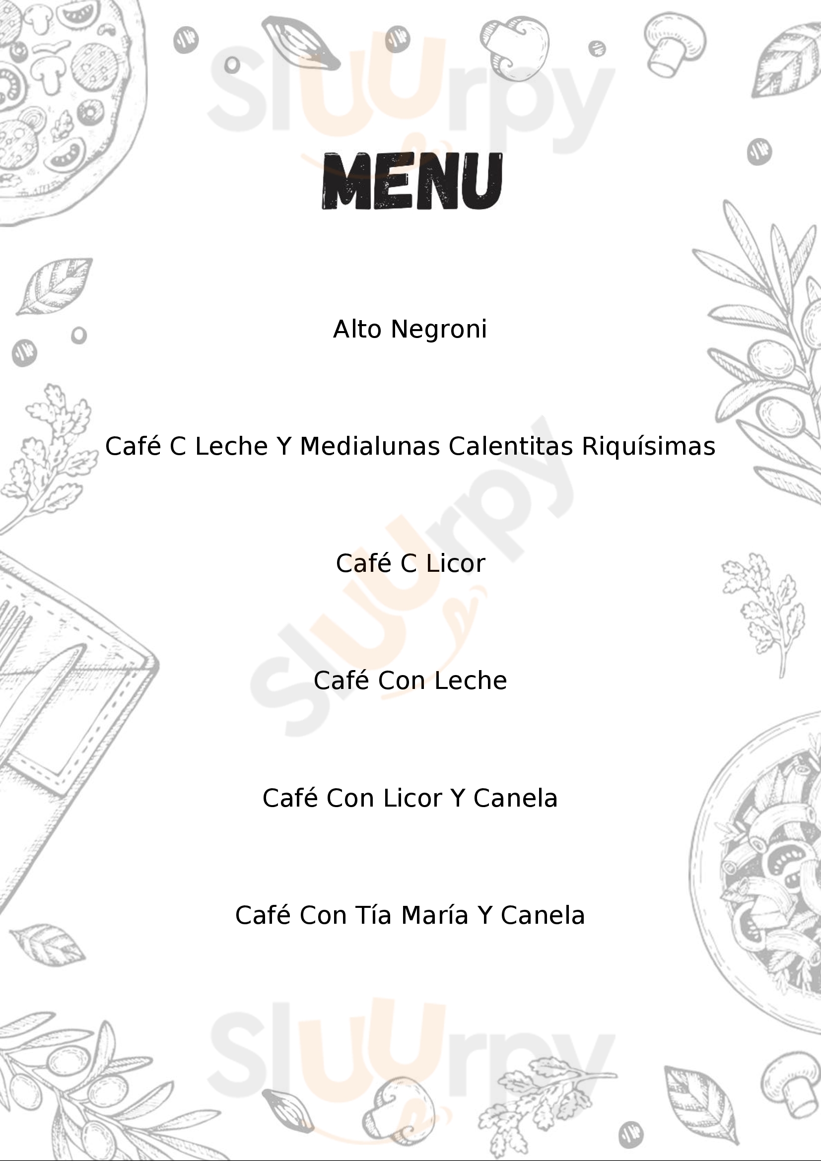 Stylo Cafe Buenos Aires Menu - 1