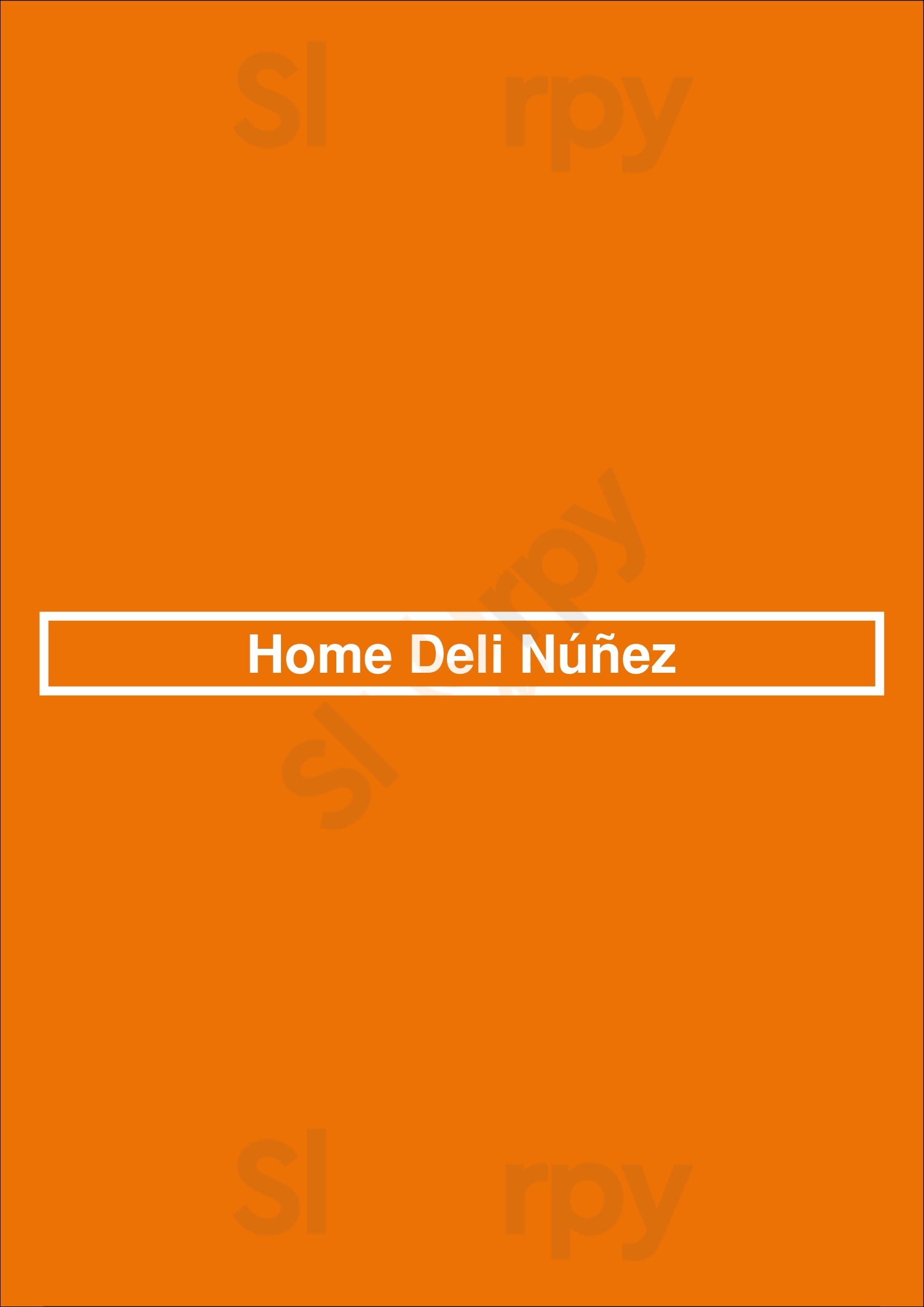 Home Deli Núñez Buenos Aires Menu - 1