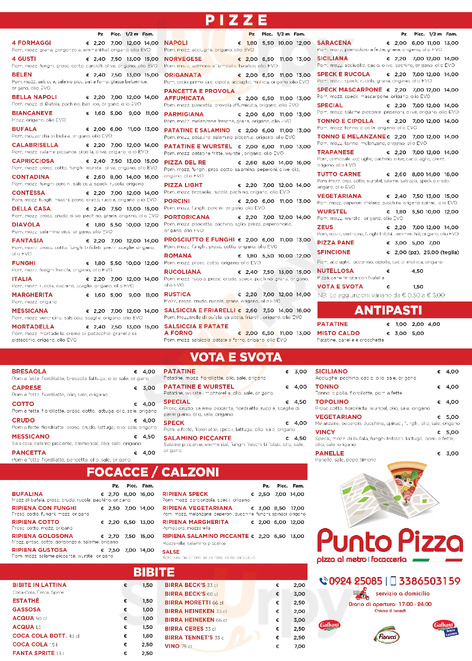 Punto Pizza, Alcamo