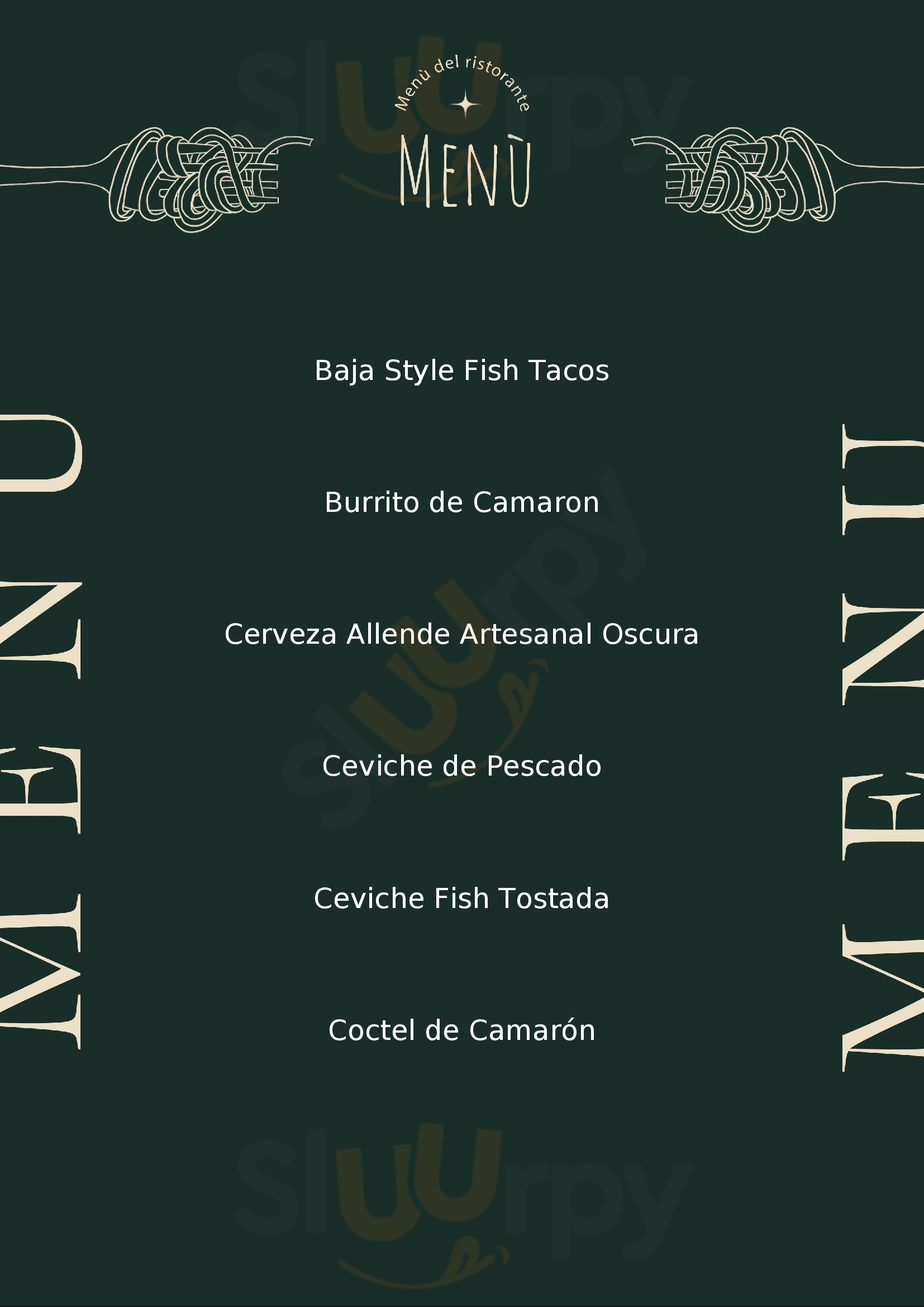 Baja Fish Taquito San Miguel de Allende Menu - 1