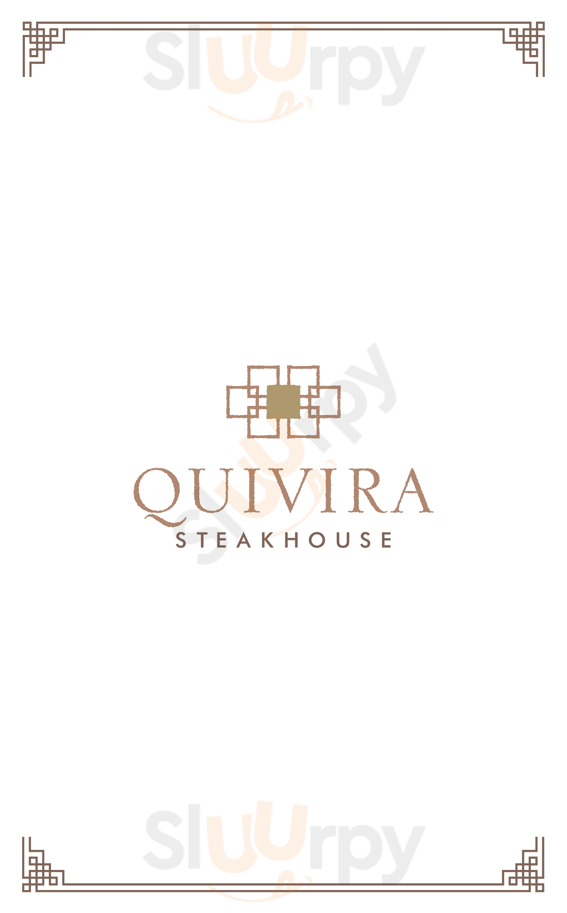 Quivira Steakhouse Cabo San Lucas Menu - 1