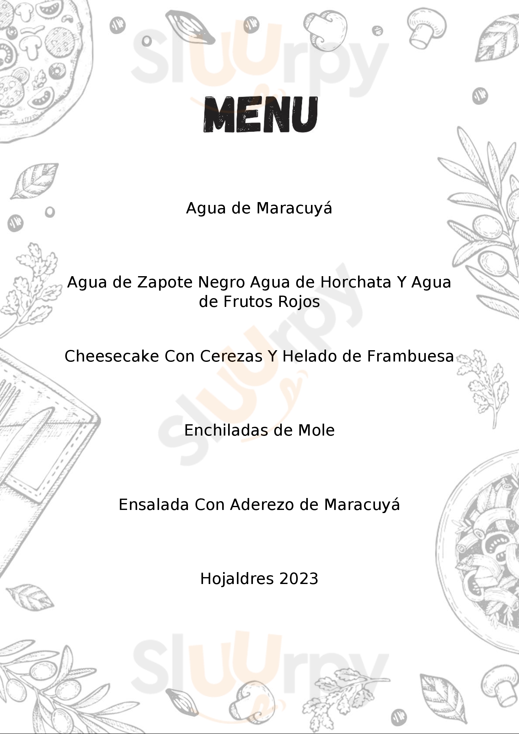 Biuxe Restaurante Puebla Menu - 1