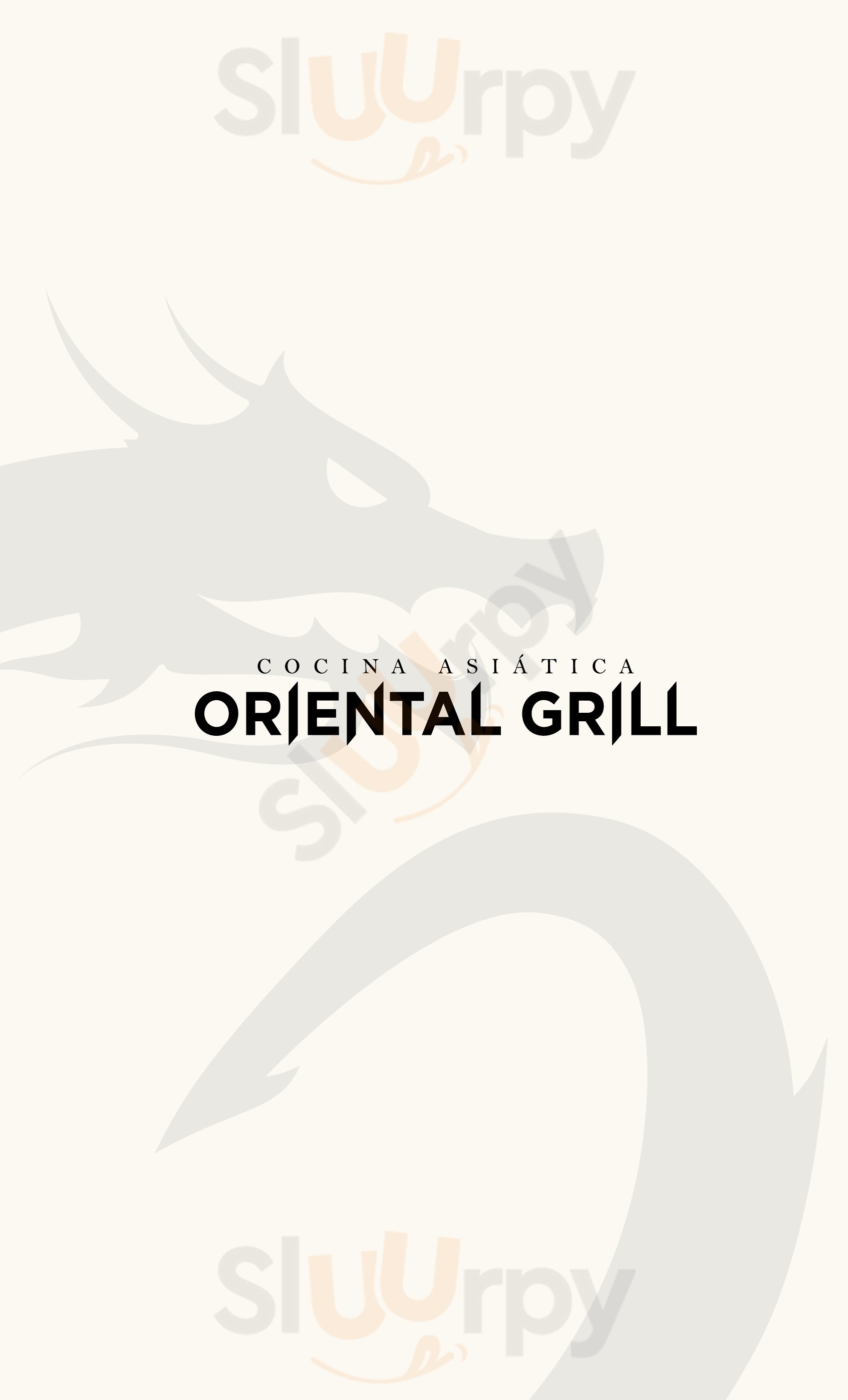 Oriental Grill Monterrey Menu - 1
