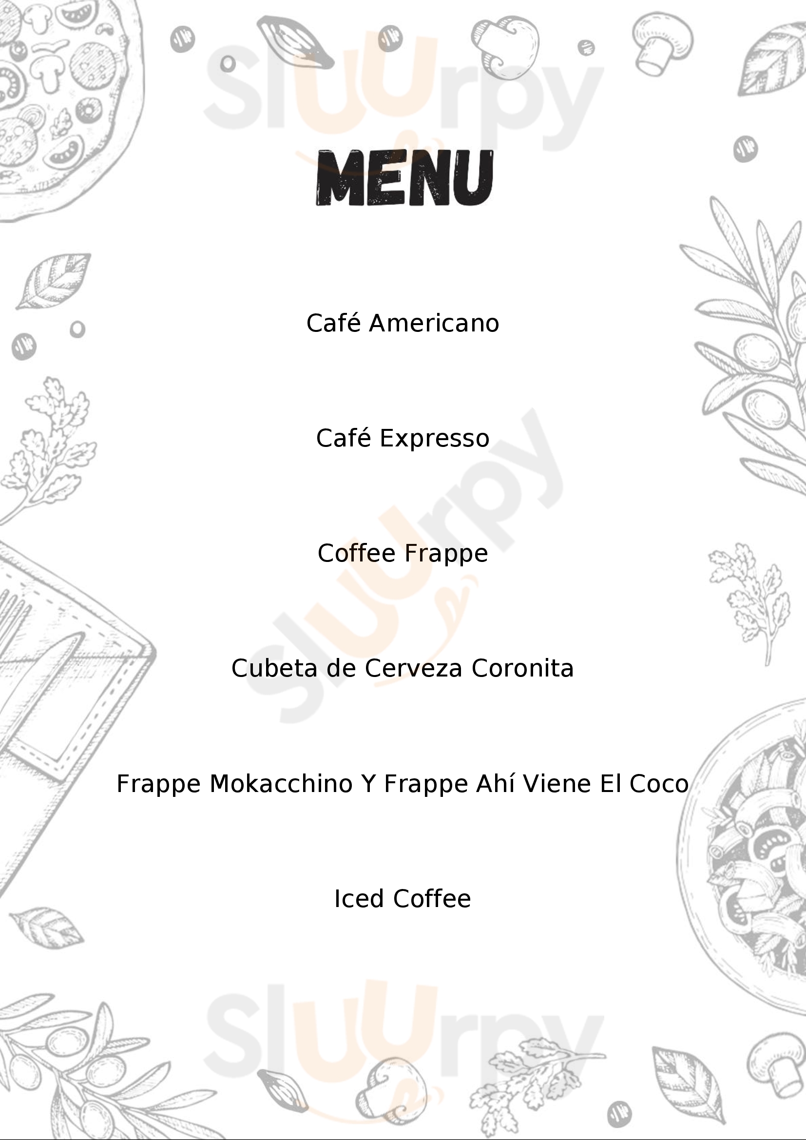 Pepe Piraña Cafe Cancún Menu - 1