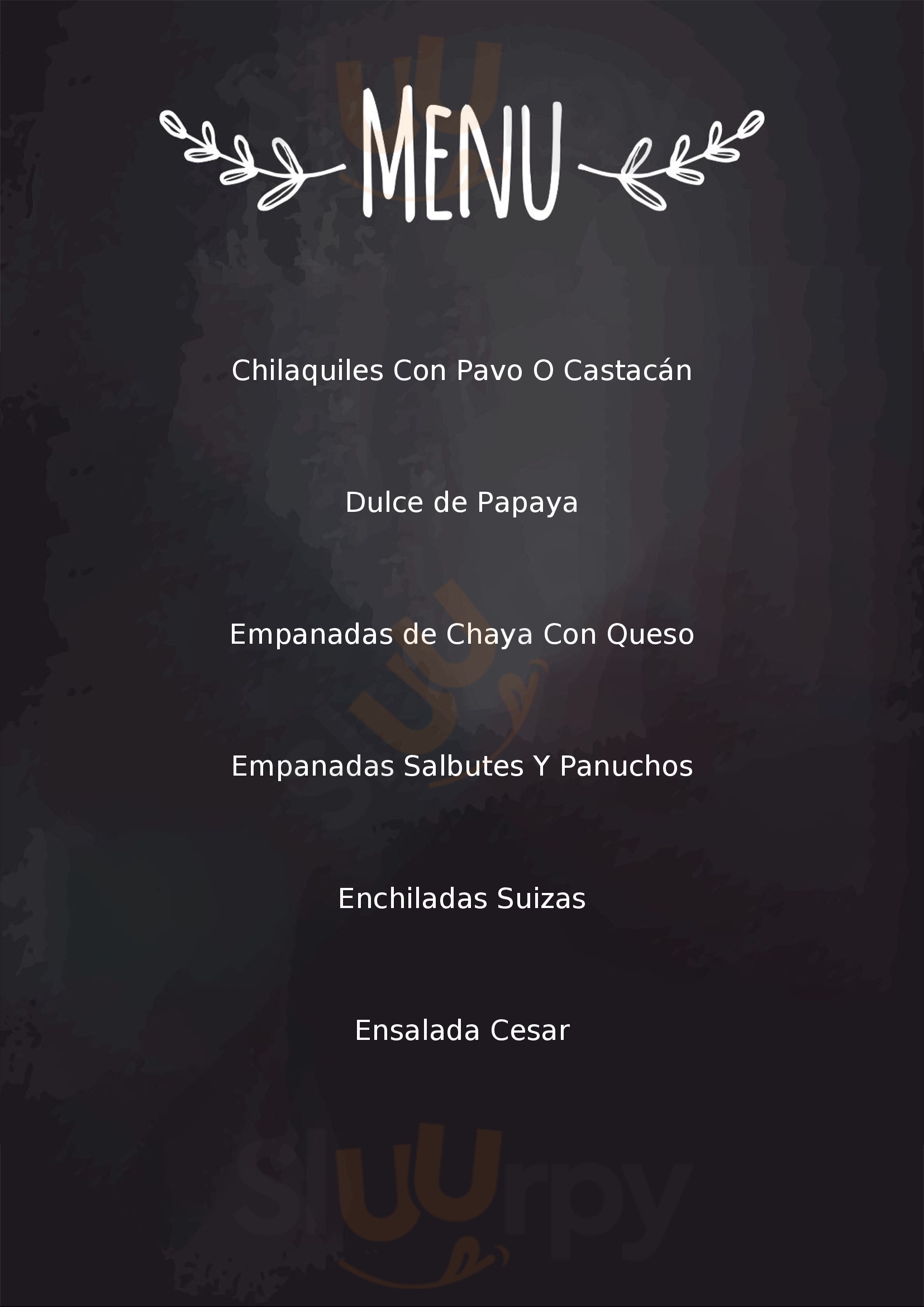 Restaurante El Panuchito Mérida Menu - 1