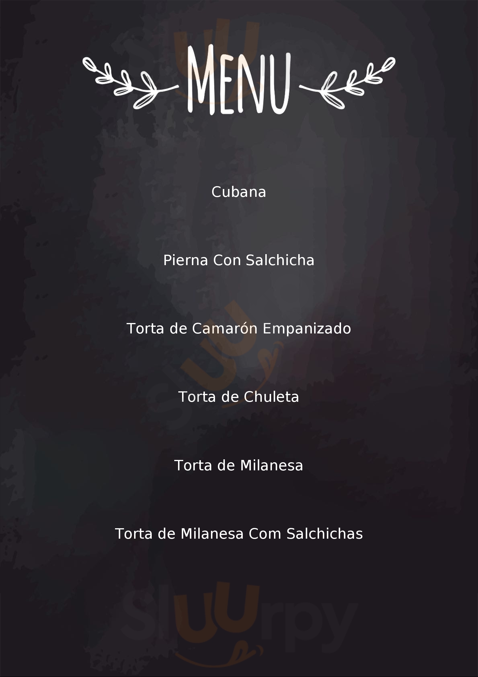 Tortas El Carrito Santiago de Querétaro Menu - 1