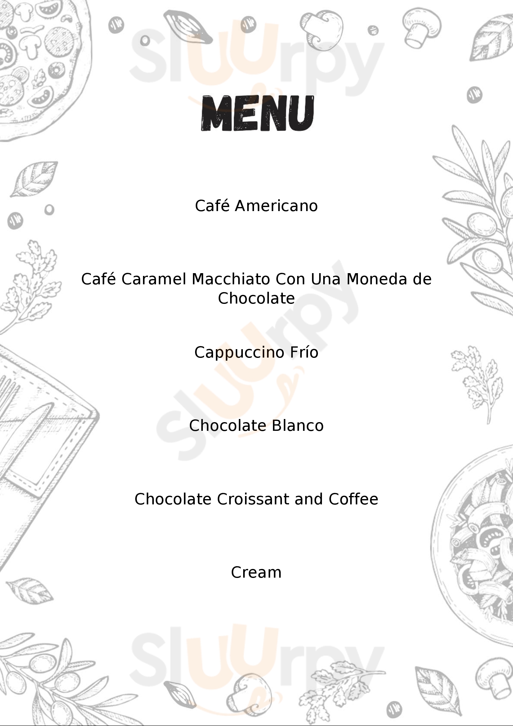 Starbucks Mérida Menu - 1