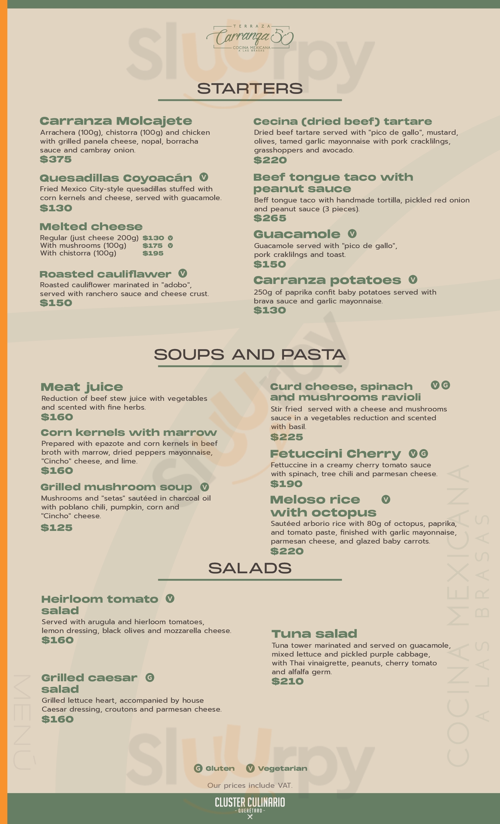 Sereno - Coffee Lab Santiago de Querétaro Menu - 1