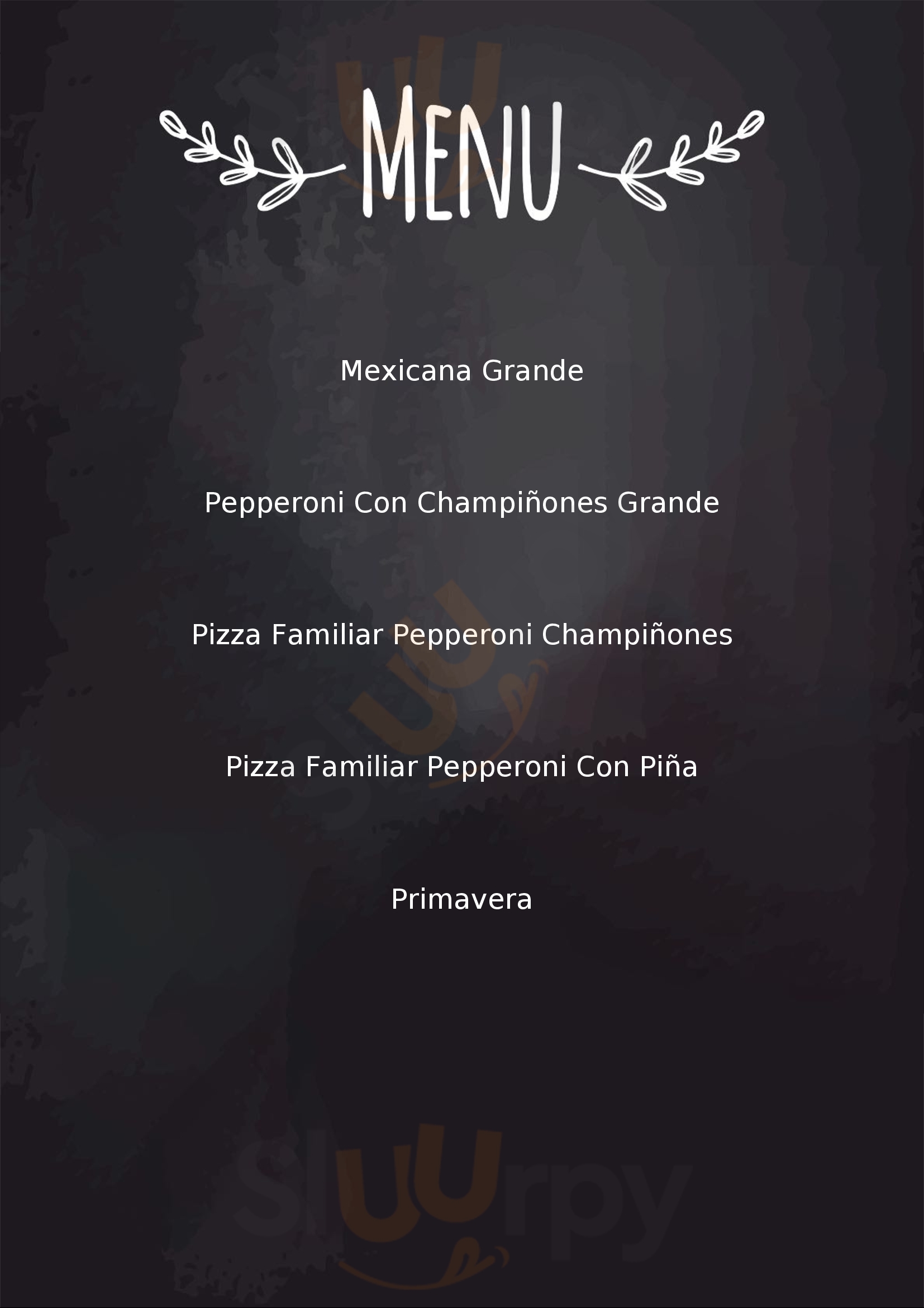 Abuelita's Pizza Santiago de Querétaro Menu - 1