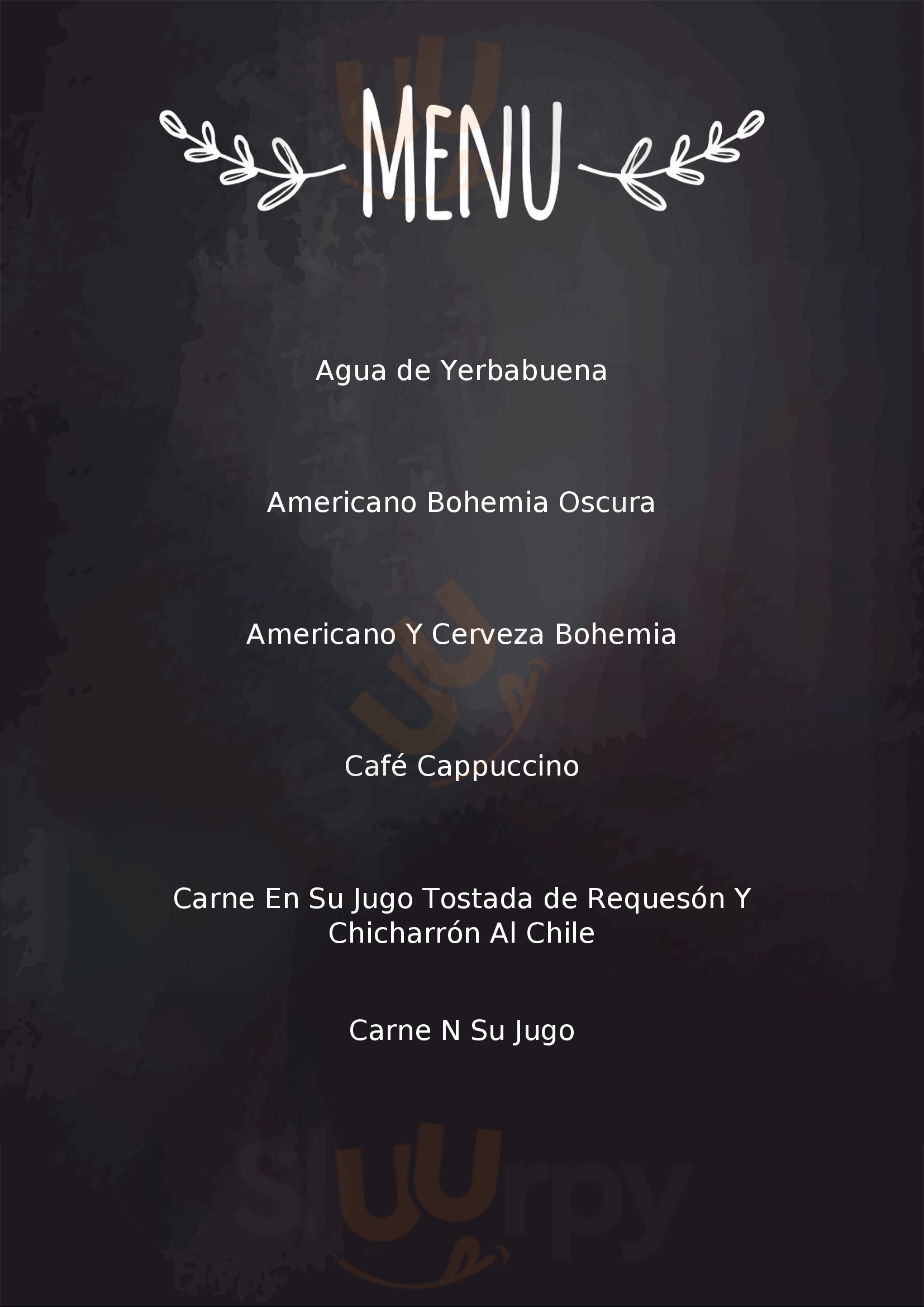 Restaurante Mesón De San Diego Guadalajara Menu - 1